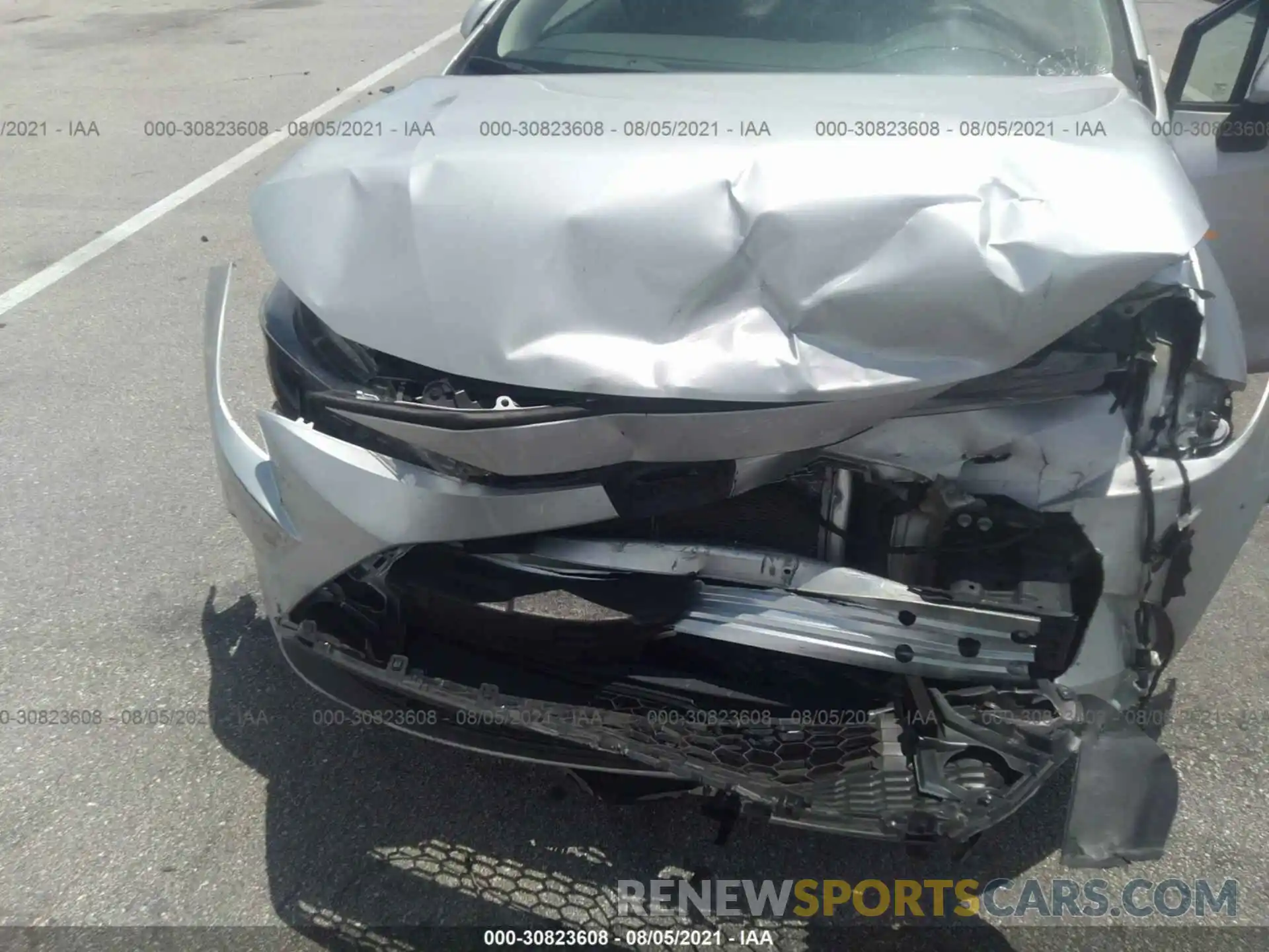 6 Photograph of a damaged car 5YFEPRAE1LP021031 TOYOTA COROLLA 2020