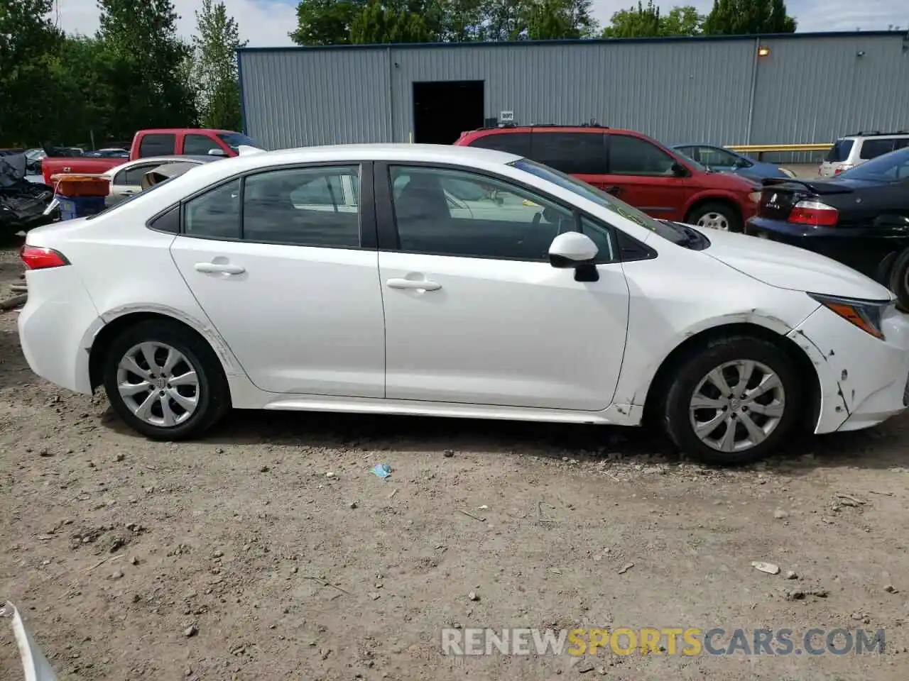 9 Photograph of a damaged car 5YFEPRAE1LP022857 TOYOTA COROLLA 2020