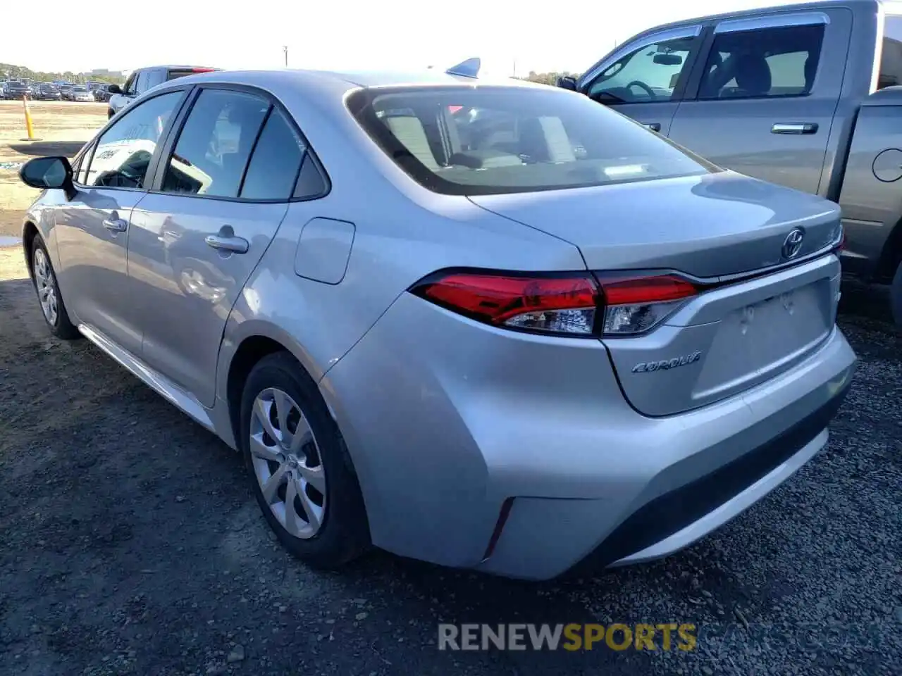 3 Photograph of a damaged car 5YFEPRAE1LP024124 TOYOTA COROLLA 2020