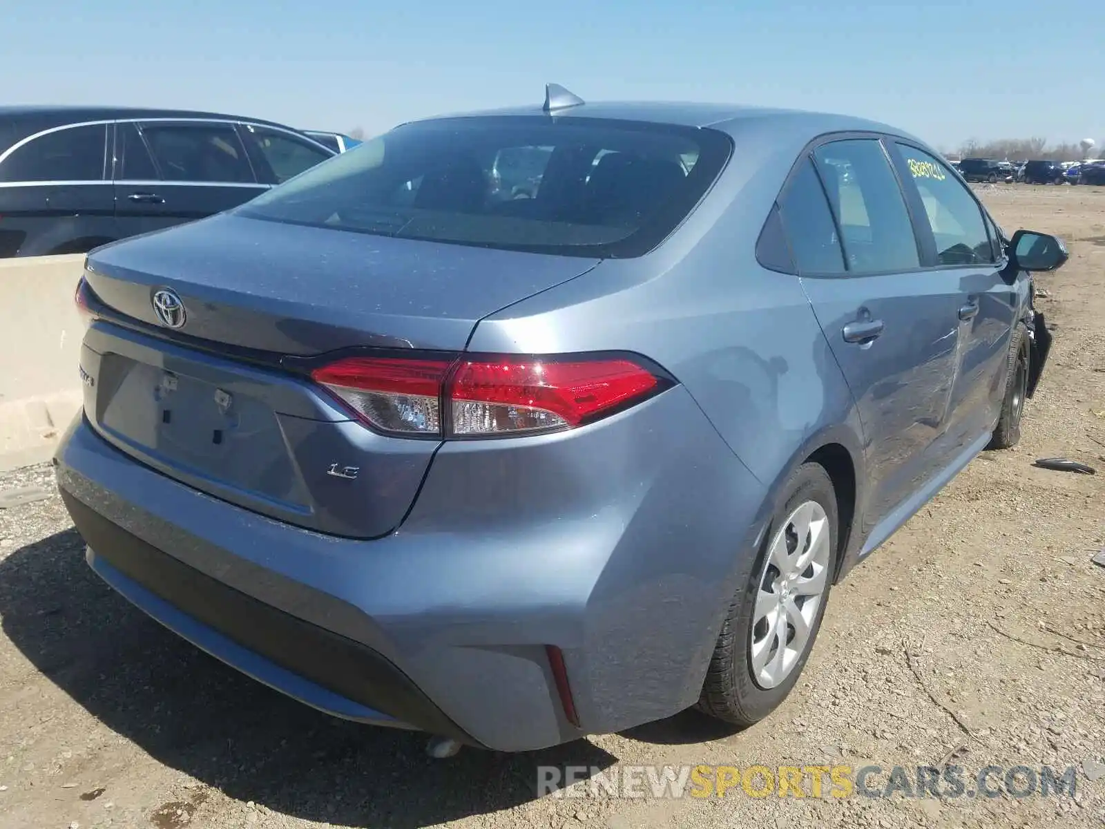 4 Photograph of a damaged car 5YFEPRAE1LP024530 TOYOTA COROLLA 2020