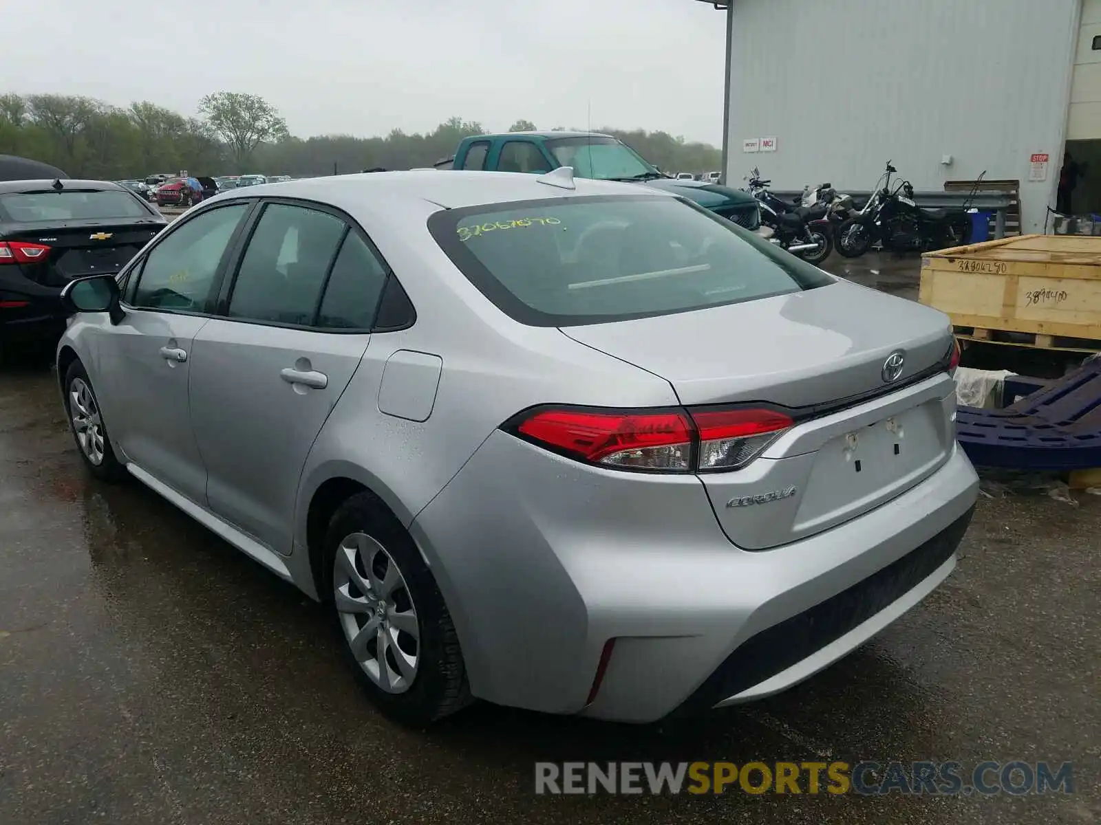 3 Photograph of a damaged car 5YFEPRAE1LP025239 TOYOTA COROLLA 2020