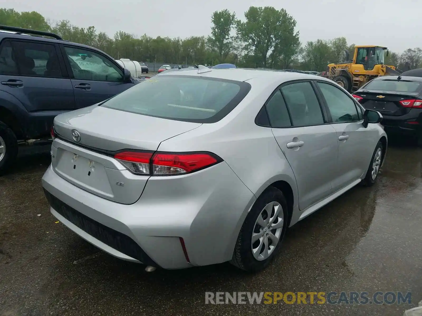 4 Photograph of a damaged car 5YFEPRAE1LP025239 TOYOTA COROLLA 2020