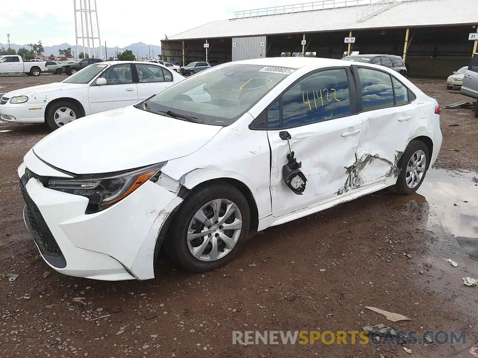 9 Photograph of a damaged car 5YFEPRAE1LP026794 TOYOTA COROLLA 2020