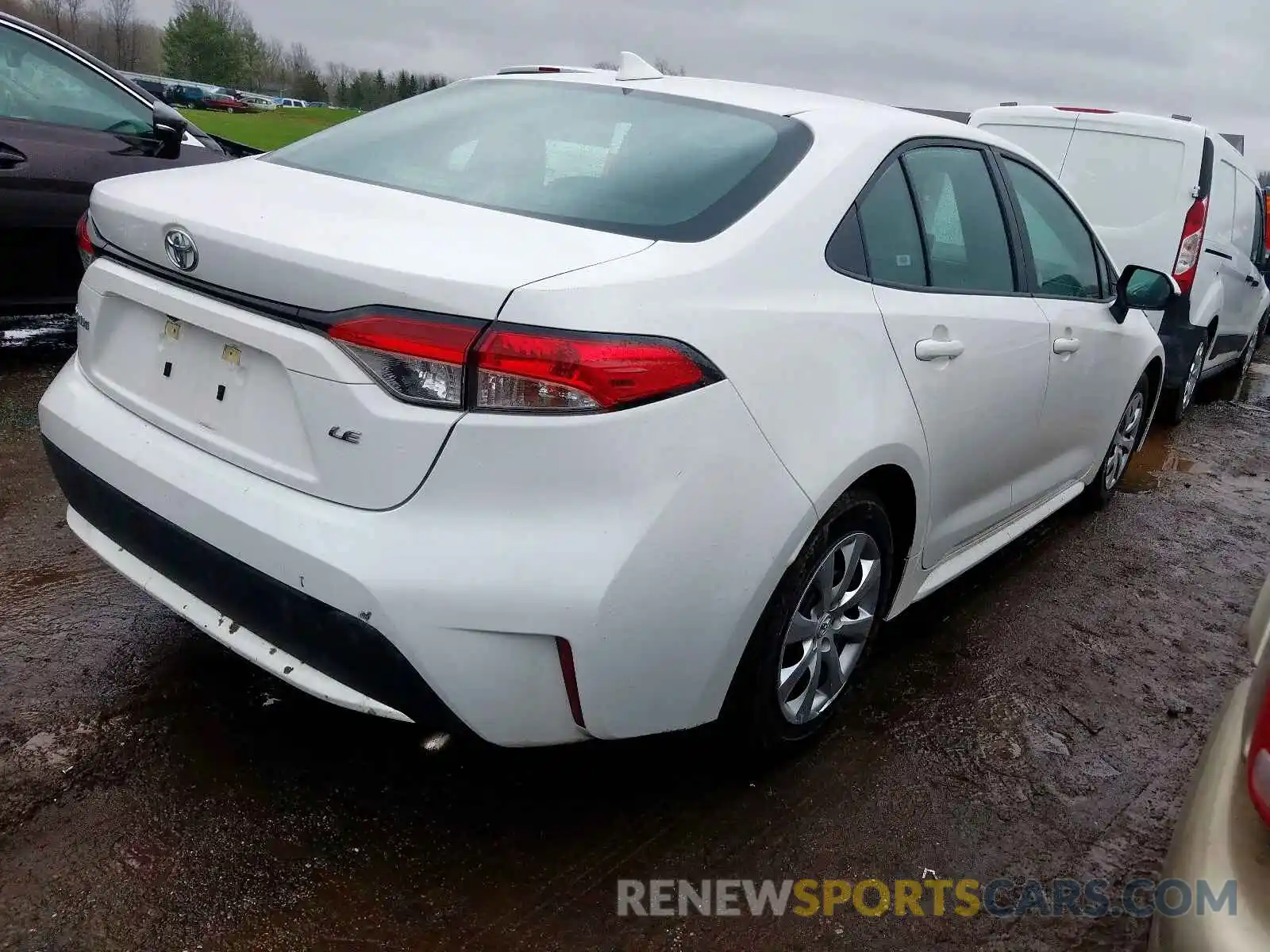 4 Photograph of a damaged car 5YFEPRAE1LP027170 TOYOTA COROLLA 2020