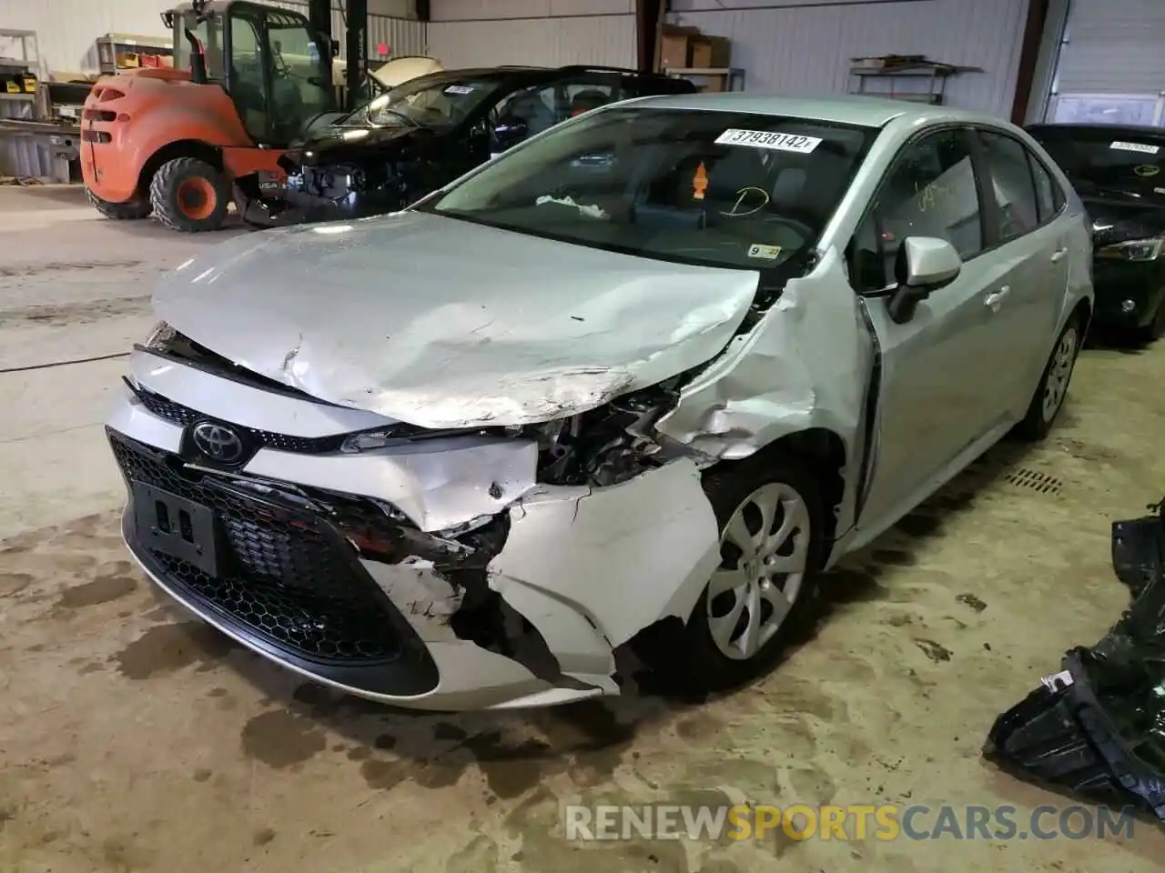 9 Photograph of a damaged car 5YFEPRAE1LP027637 TOYOTA COROLLA 2020