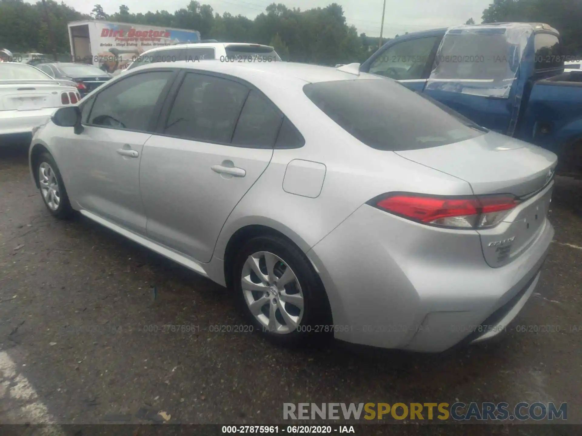 3 Photograph of a damaged car 5YFEPRAE1LP028125 TOYOTA COROLLA 2020