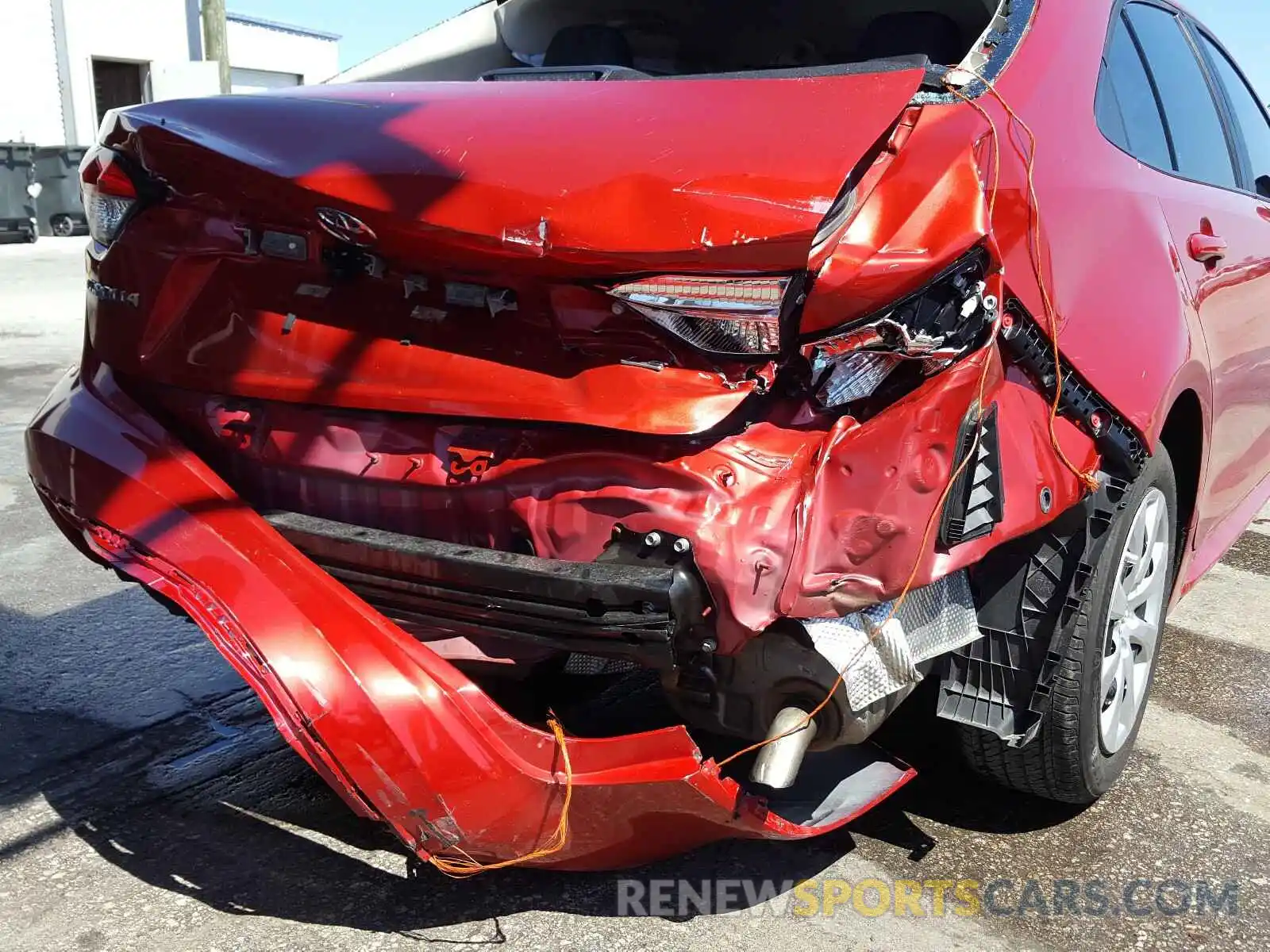 10 Фотография поврежденного автомобиля 5YFEPRAE1LP028514 TOYOTA COROLLA 2020