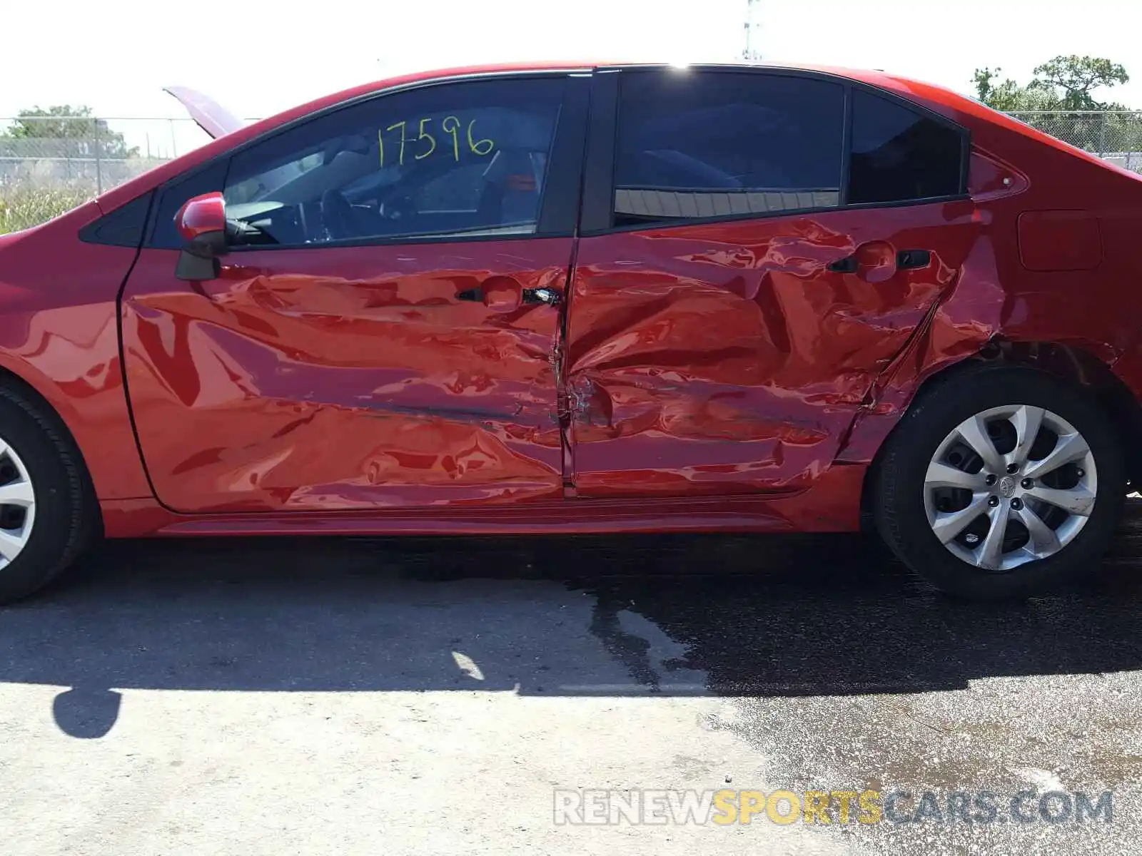9 Фотография поврежденного автомобиля 5YFEPRAE1LP028514 TOYOTA COROLLA 2020