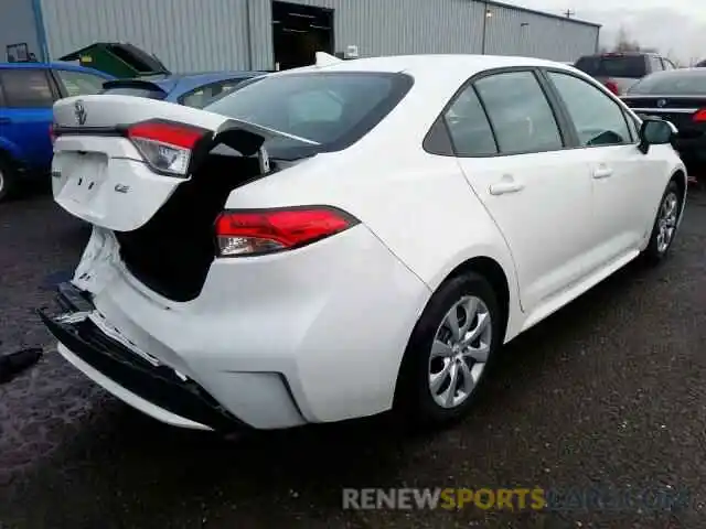 4 Photograph of a damaged car 5YFEPRAE1LP028951 TOYOTA COROLLA 2020