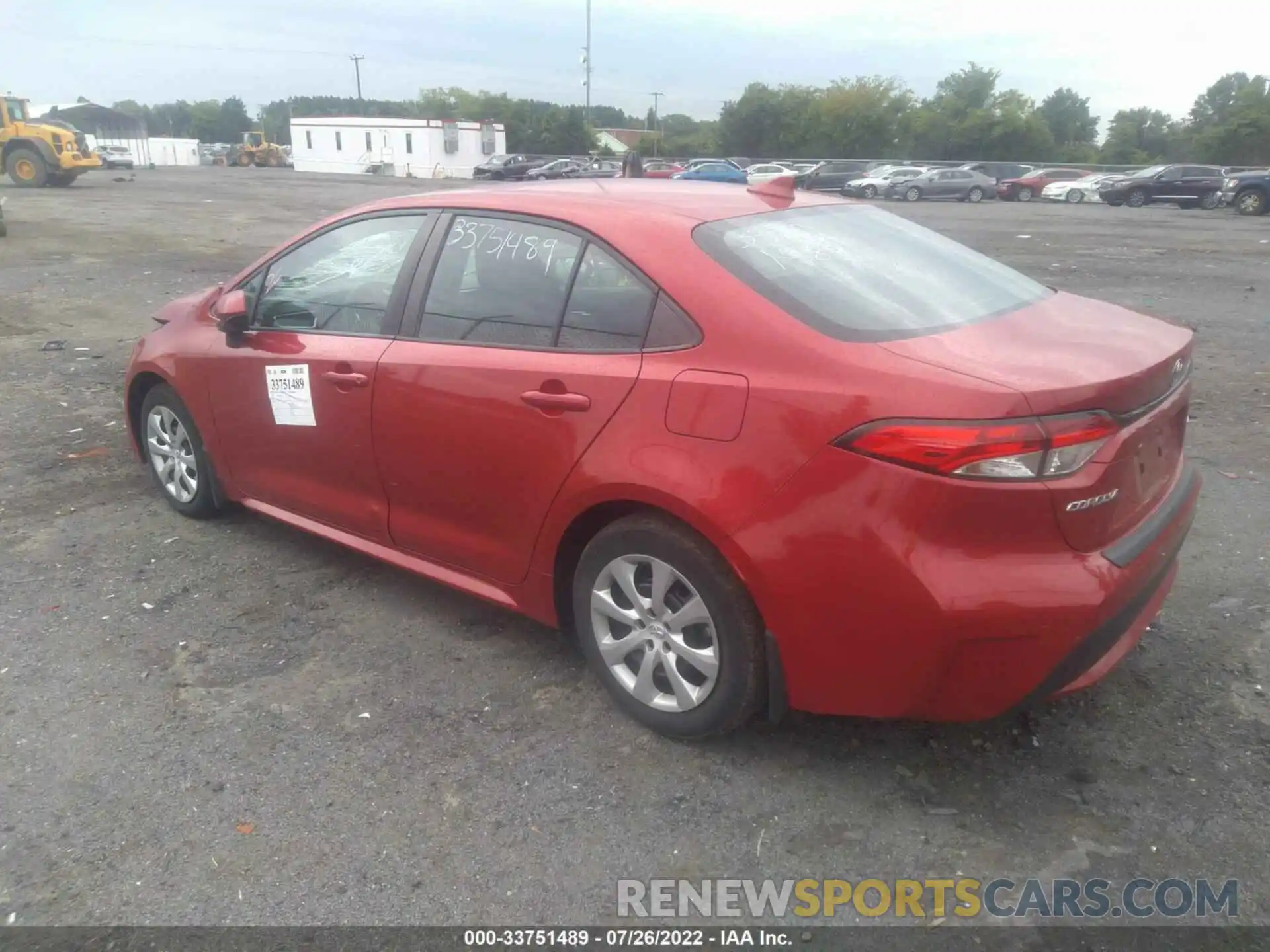 3 Photograph of a damaged car 5YFEPRAE1LP029503 TOYOTA COROLLA 2020