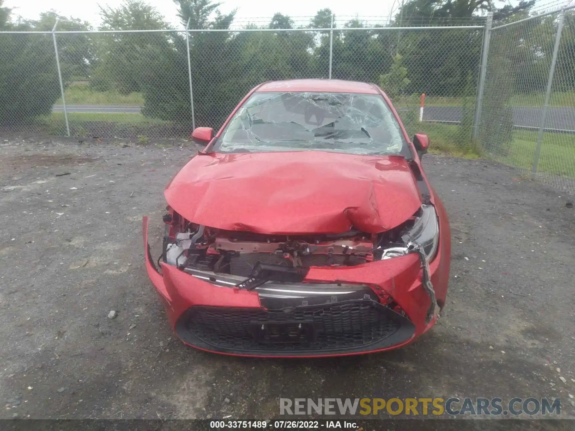 6 Photograph of a damaged car 5YFEPRAE1LP029503 TOYOTA COROLLA 2020