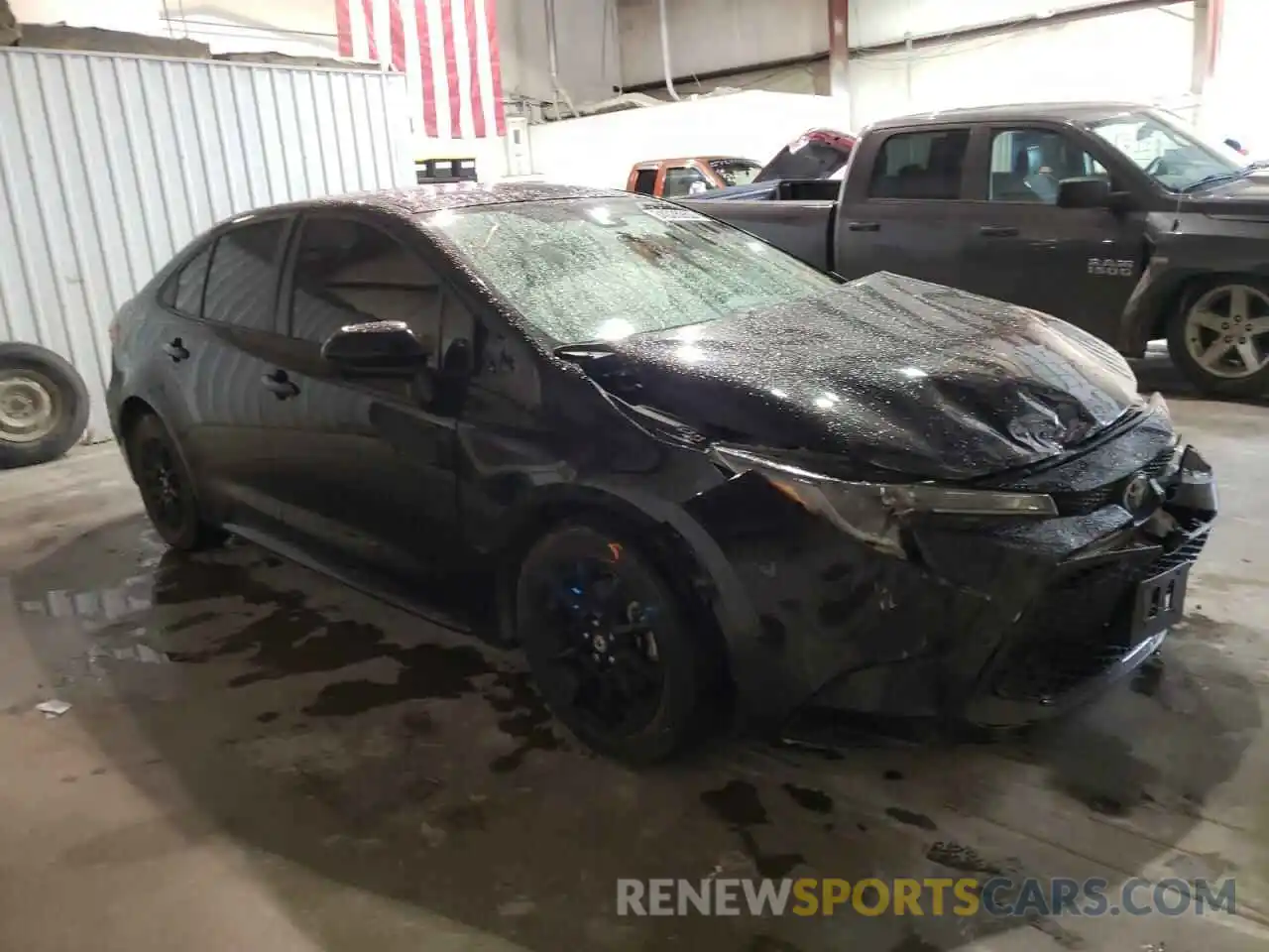 1 Photograph of a damaged car 5YFEPRAE1LP029663 TOYOTA COROLLA 2020