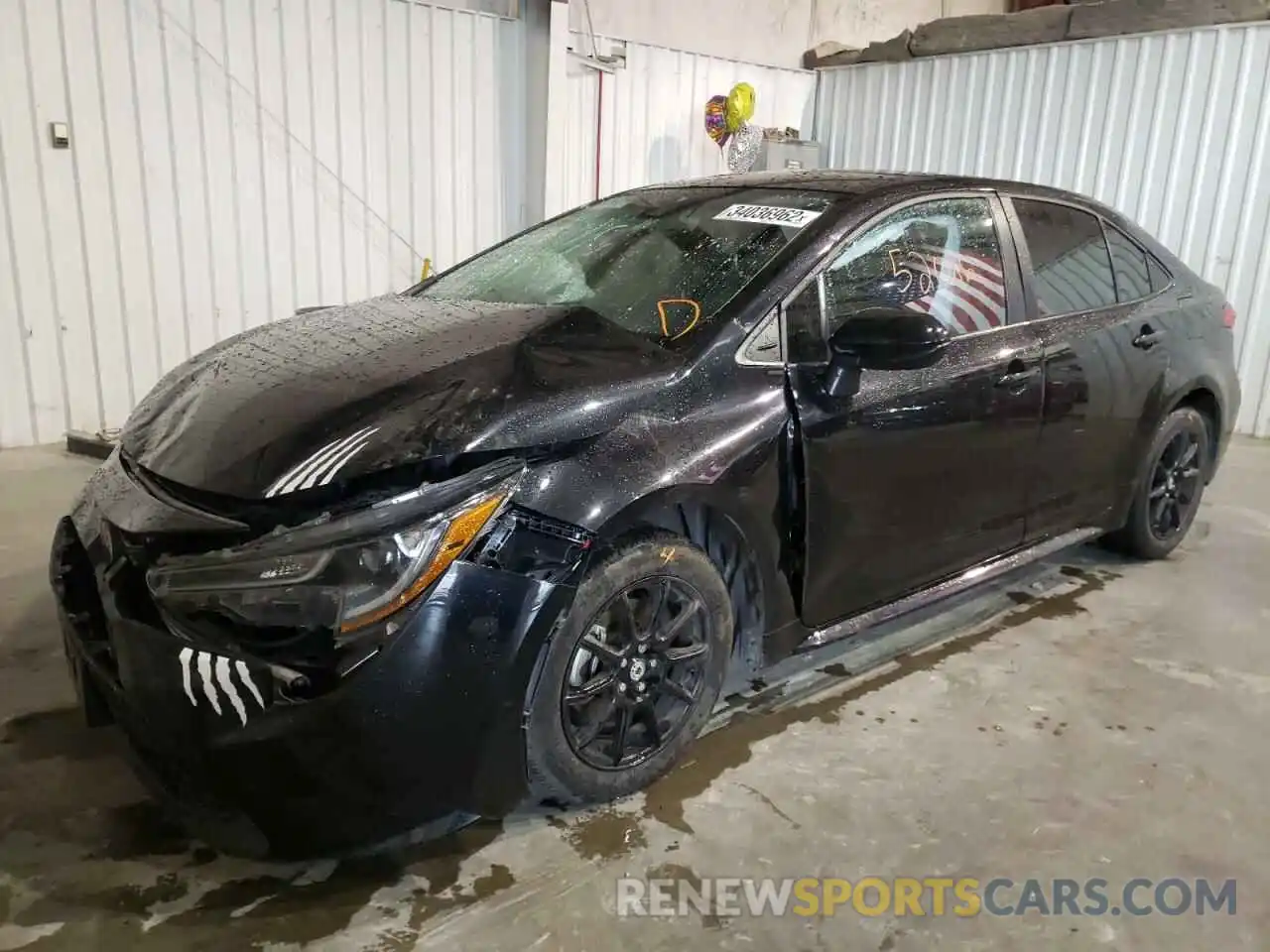 2 Photograph of a damaged car 5YFEPRAE1LP029663 TOYOTA COROLLA 2020