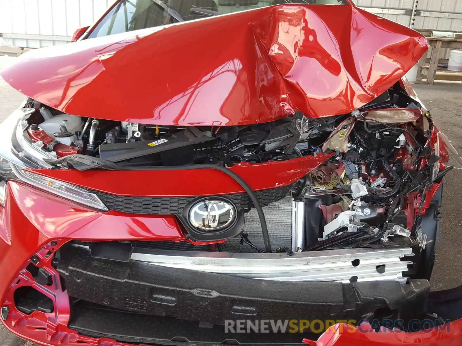 7 Photograph of a damaged car 5YFEPRAE1LP029968 TOYOTA COROLLA 2020