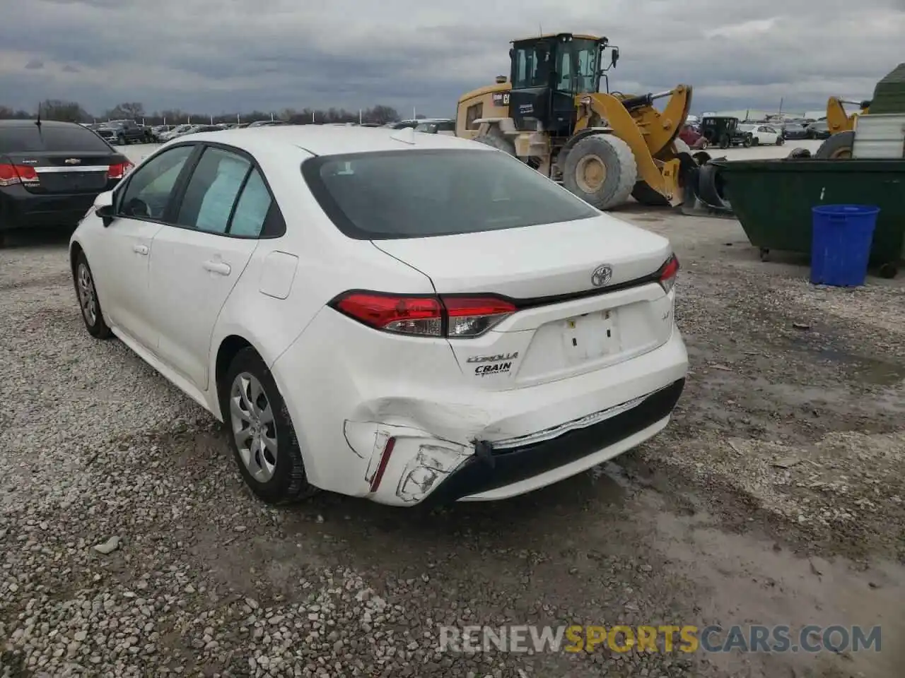 3 Photograph of a damaged car 5YFEPRAE1LP030621 TOYOTA COROLLA 2020