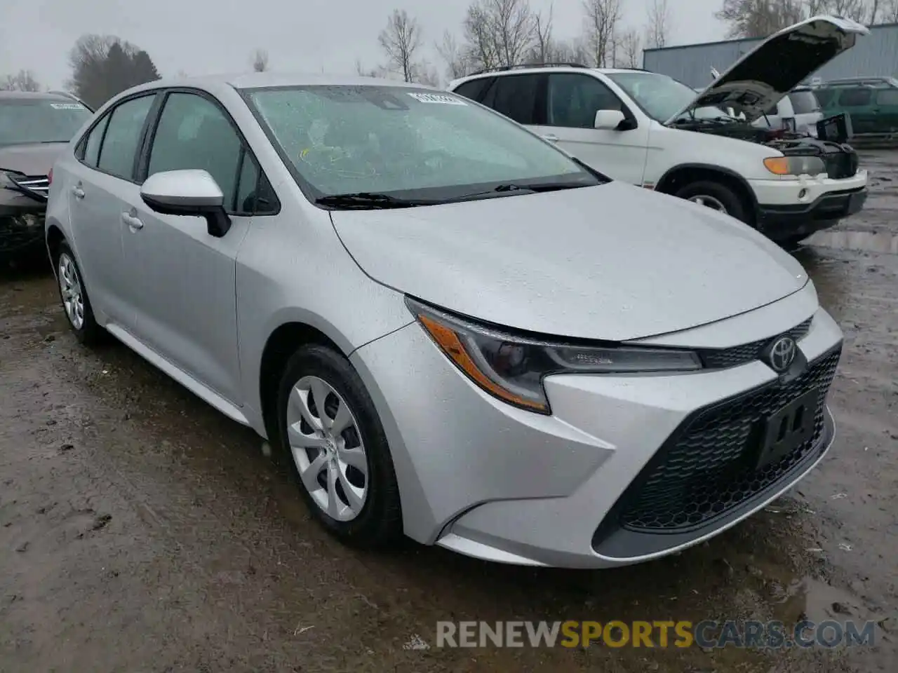 1 Photograph of a damaged car 5YFEPRAE1LP031705 TOYOTA COROLLA 2020