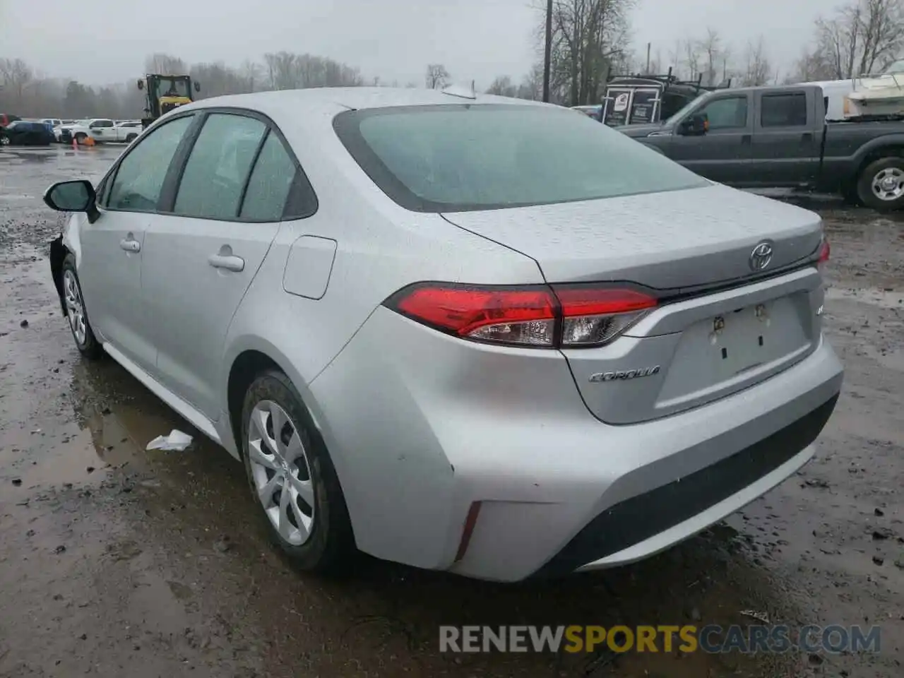 3 Photograph of a damaged car 5YFEPRAE1LP031705 TOYOTA COROLLA 2020