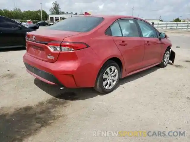 4 Photograph of a damaged car 5YFEPRAE1LP032420 TOYOTA COROLLA 2020