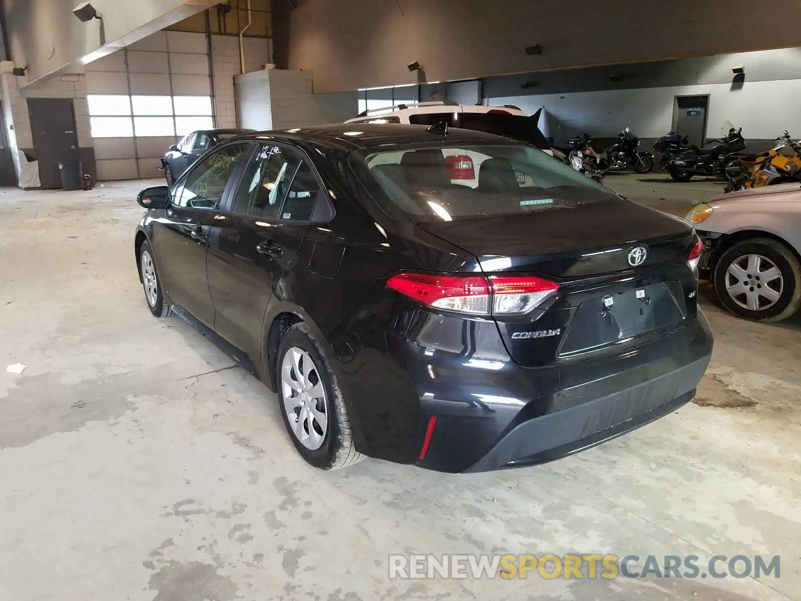 3 Photograph of a damaged car 5YFEPRAE1LP032529 TOYOTA COROLLA 2020