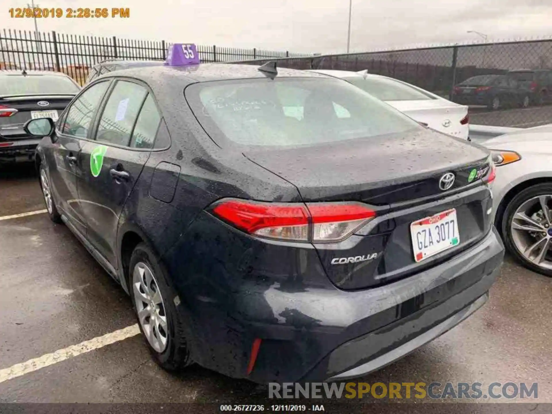 8 Photograph of a damaged car 5YFEPRAE1LP033759 TOYOTA COROLLA 2020