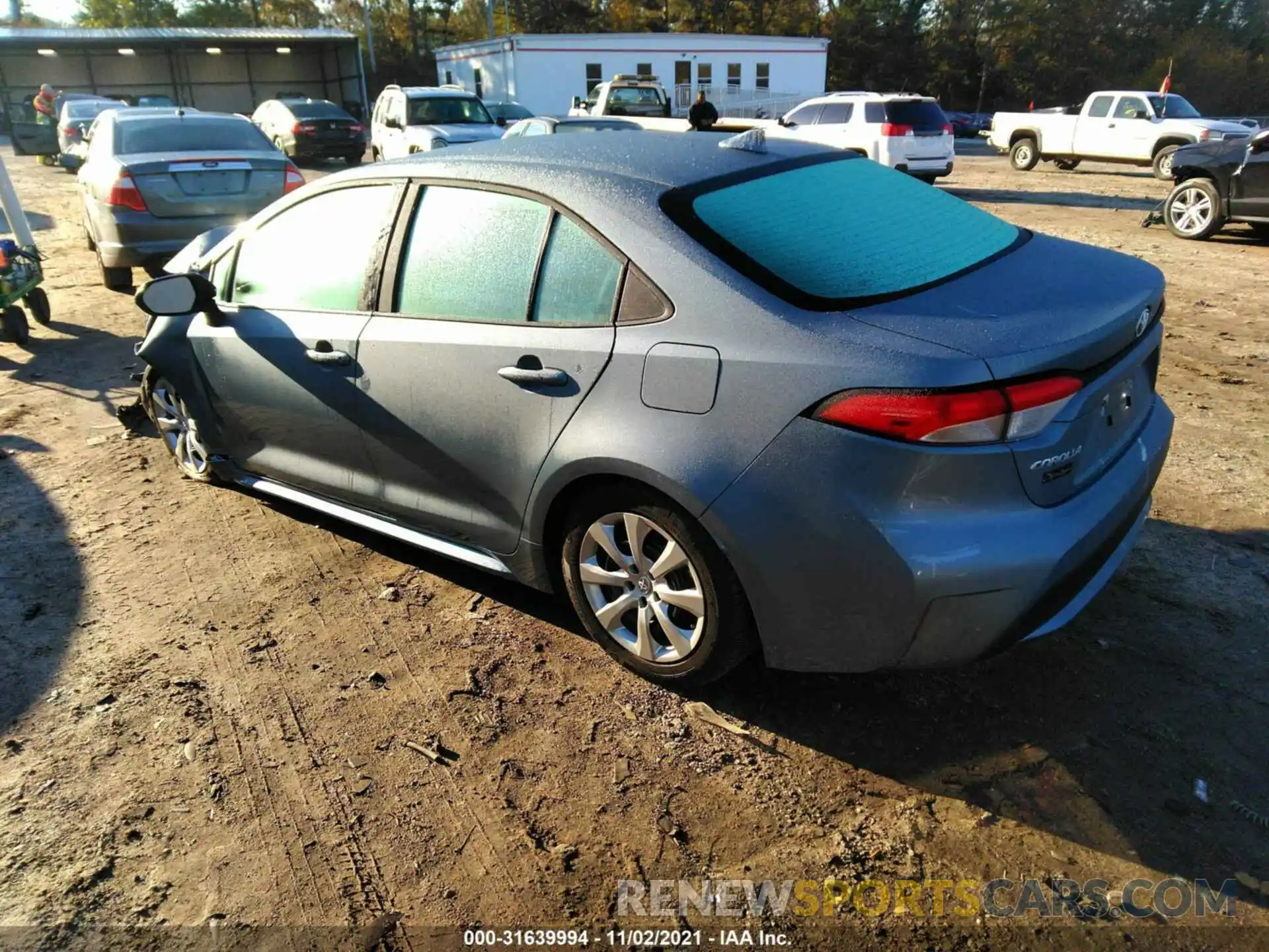 3 Photograph of a damaged car 5YFEPRAE1LP033857 TOYOTA COROLLA 2020