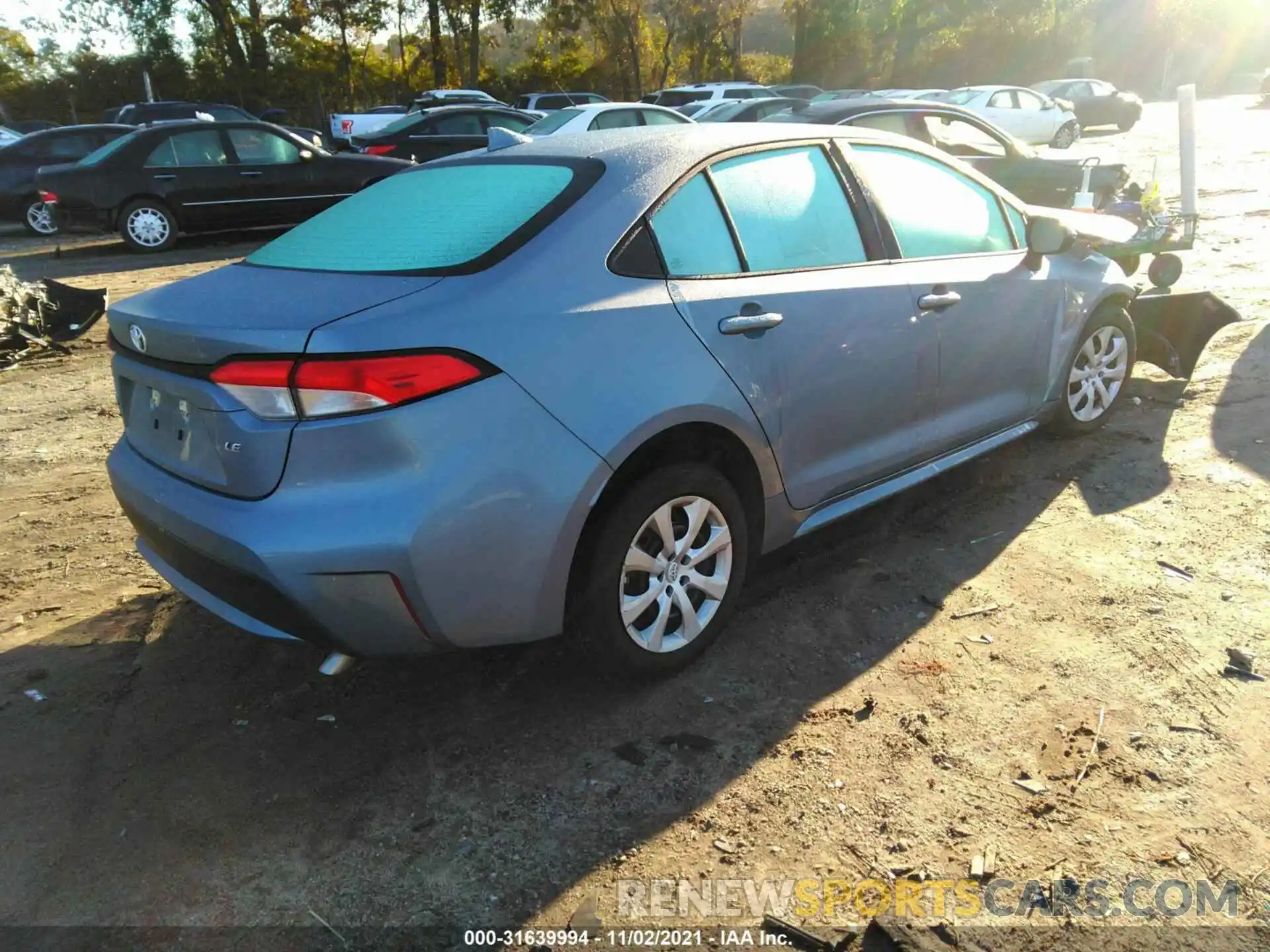 4 Photograph of a damaged car 5YFEPRAE1LP033857 TOYOTA COROLLA 2020