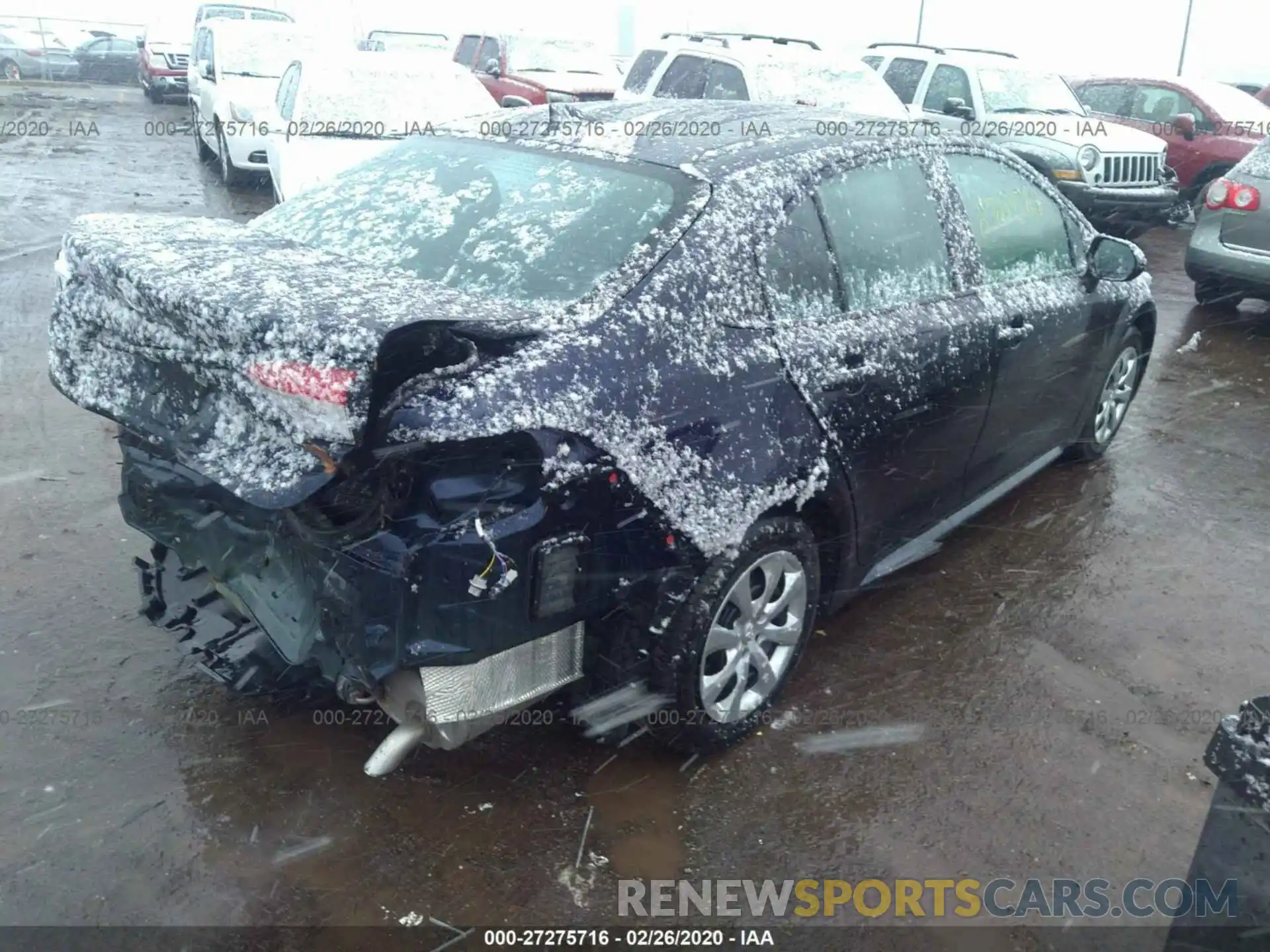 4 Photograph of a damaged car 5YFEPRAE1LP034488 TOYOTA COROLLA 2020