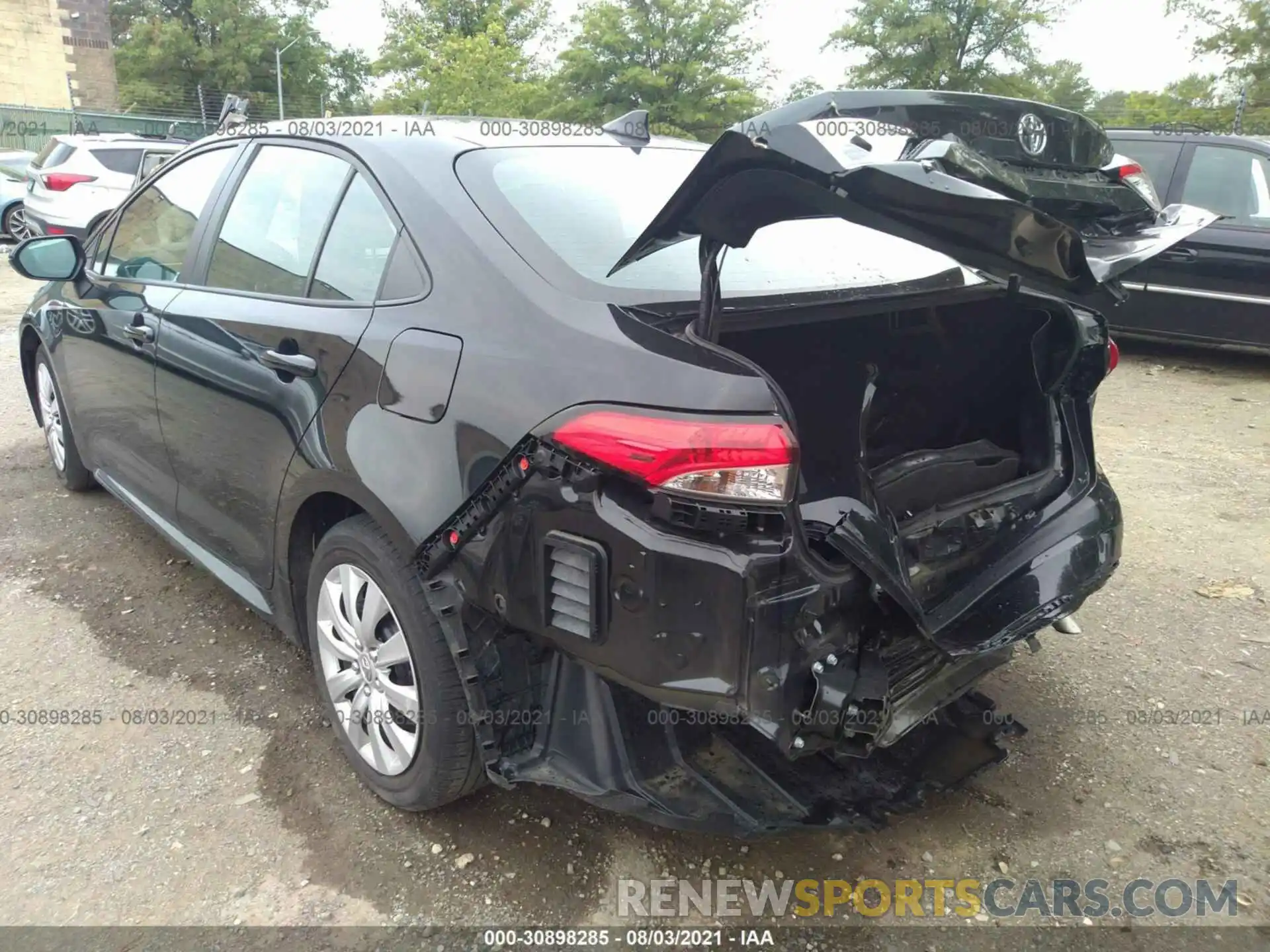 3 Photograph of a damaged car 5YFEPRAE1LP034507 TOYOTA COROLLA 2020