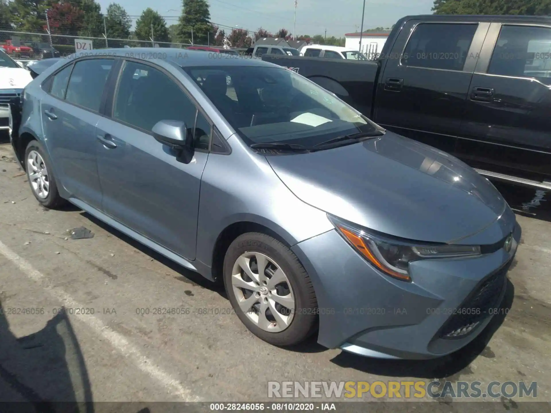 1 Photograph of a damaged car 5YFEPRAE1LP034930 TOYOTA COROLLA 2020