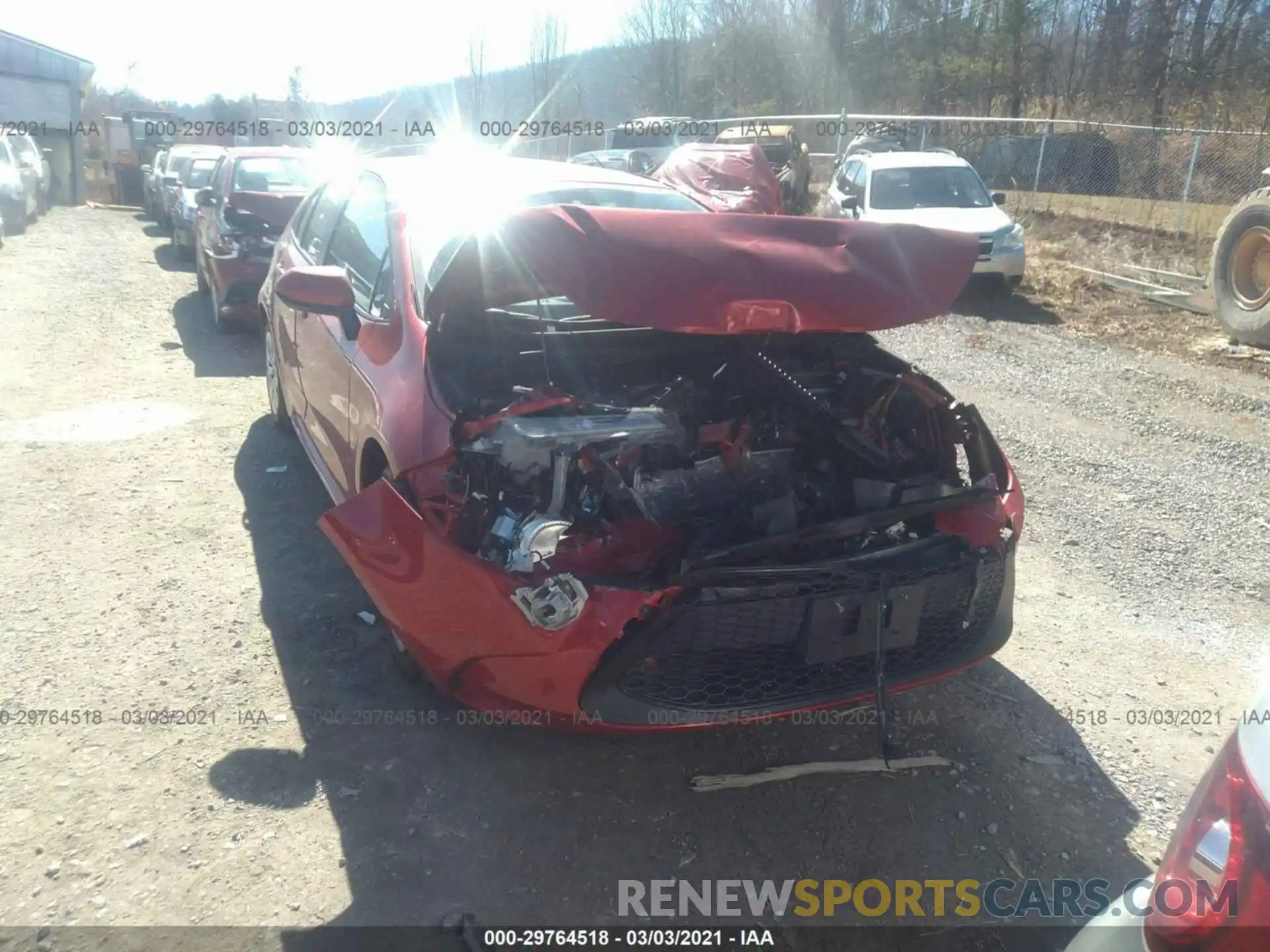 6 Photograph of a damaged car 5YFEPRAE1LP035821 TOYOTA COROLLA 2020