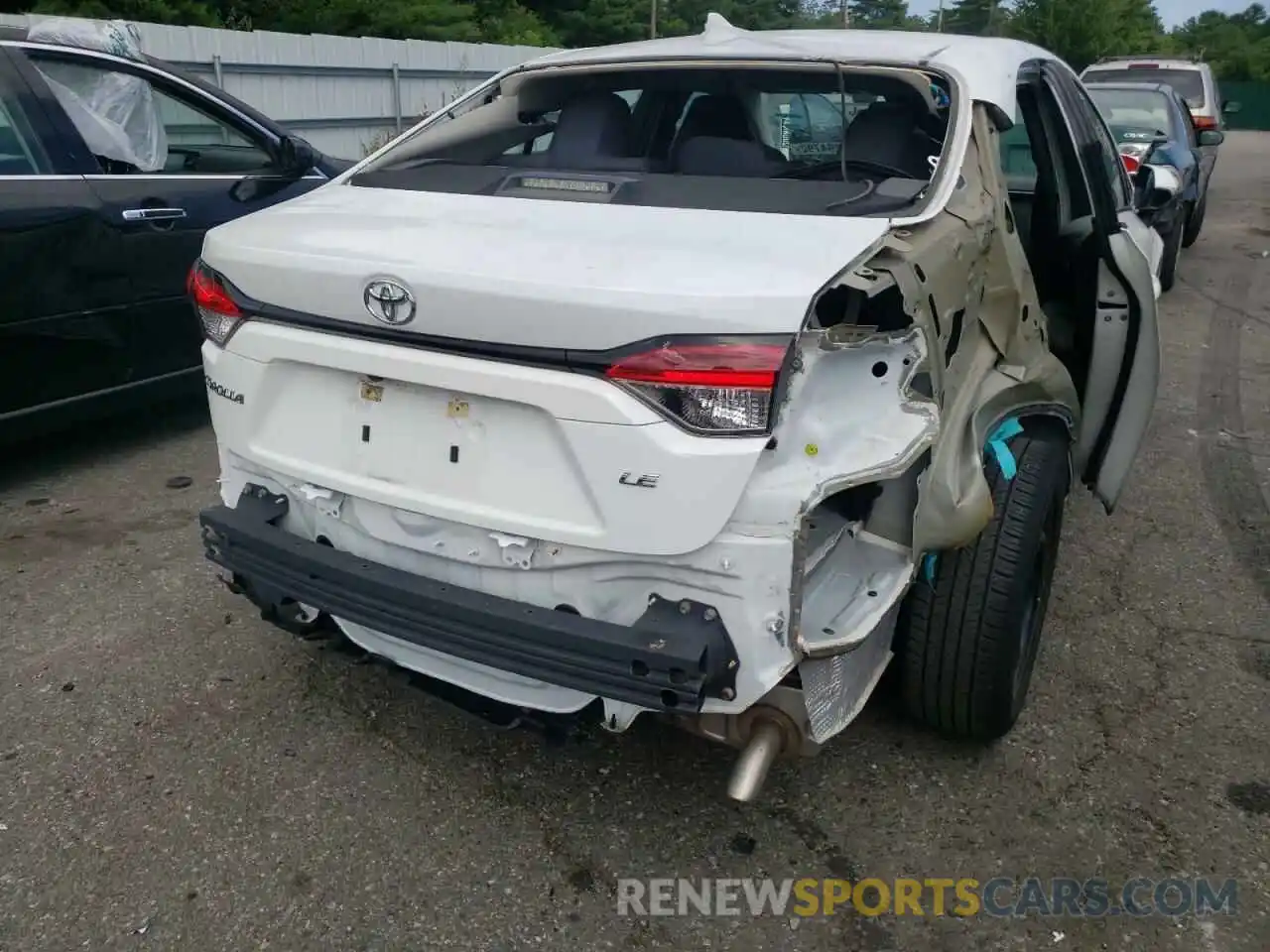 9 Photograph of a damaged car 5YFEPRAE1LP038234 TOYOTA COROLLA 2020