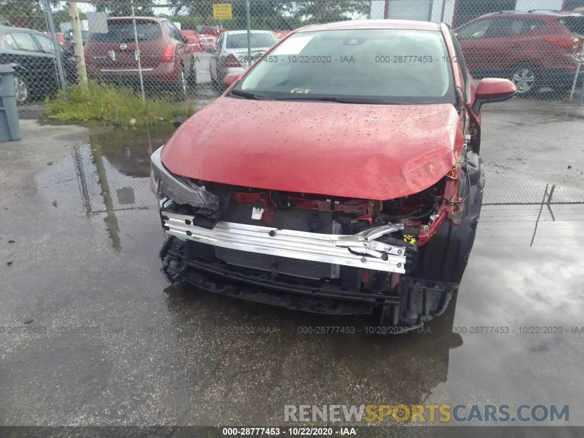 6 Photograph of a damaged car 5YFEPRAE1LP039335 TOYOTA COROLLA 2020