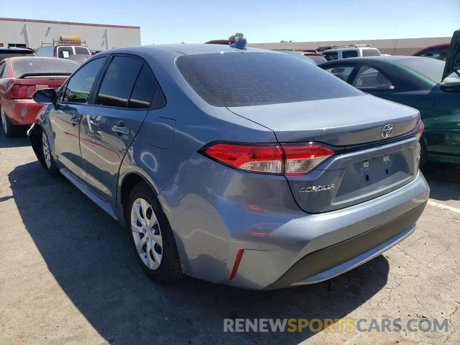 3 Photograph of a damaged car 5YFEPRAE1LP039920 TOYOTA COROLLA 2020