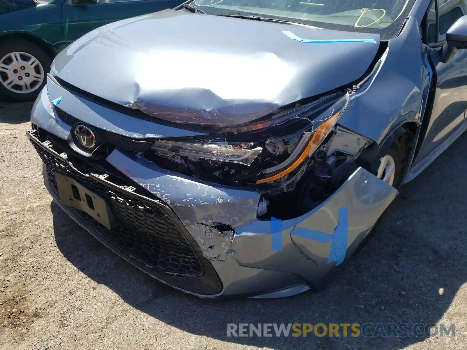 9 Photograph of a damaged car 5YFEPRAE1LP039920 TOYOTA COROLLA 2020