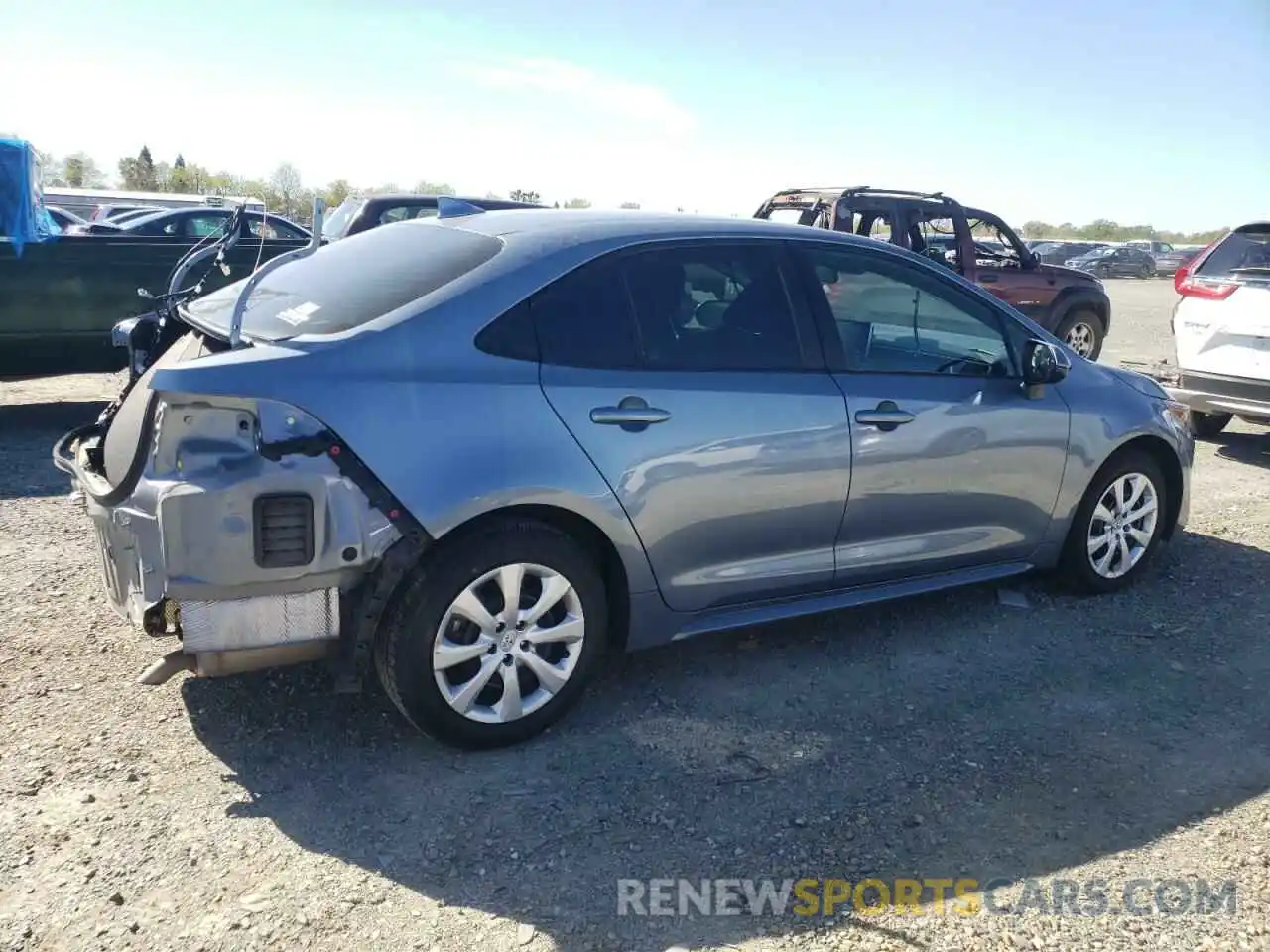 3 Photograph of a damaged car 5YFEPRAE1LP041165 TOYOTA COROLLA 2020