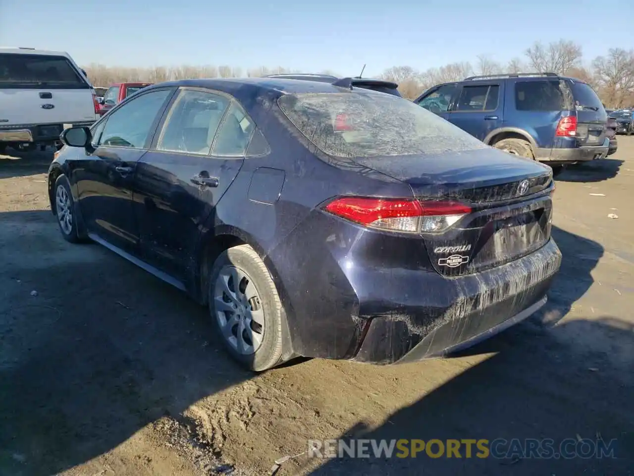 3 Photograph of a damaged car 5YFEPRAE1LP041473 TOYOTA COROLLA 2020