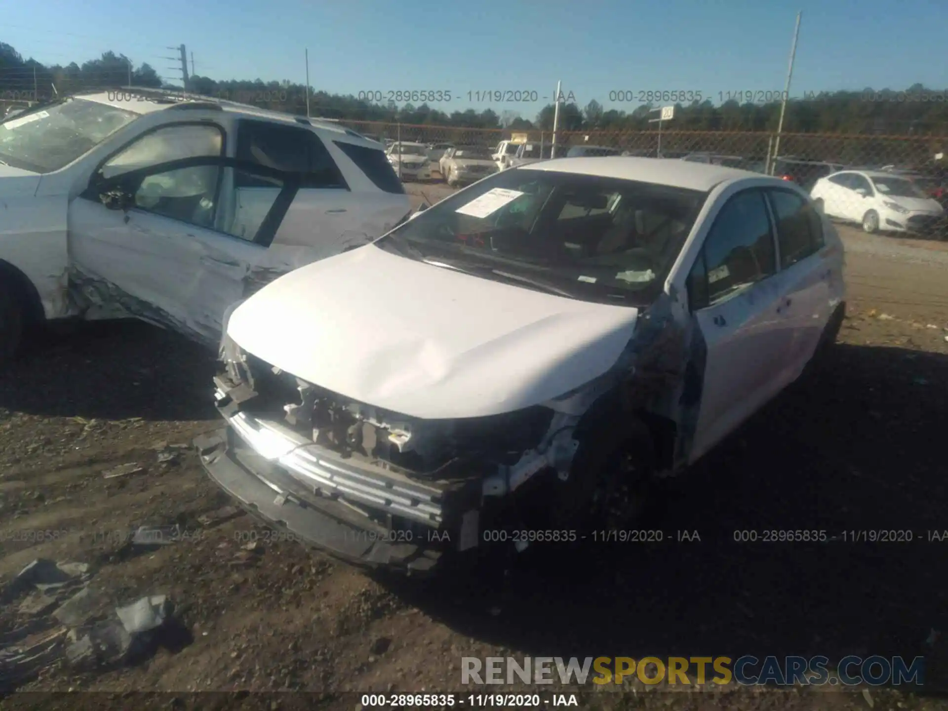 6 Photograph of a damaged car 5YFEPRAE1LP043417 TOYOTA COROLLA 2020