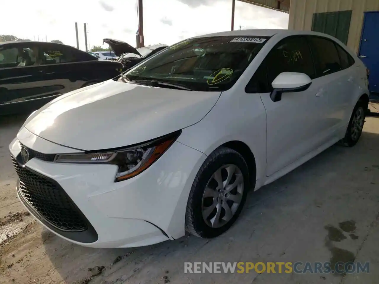 2 Photograph of a damaged car 5YFEPRAE1LP049234 TOYOTA COROLLA 2020