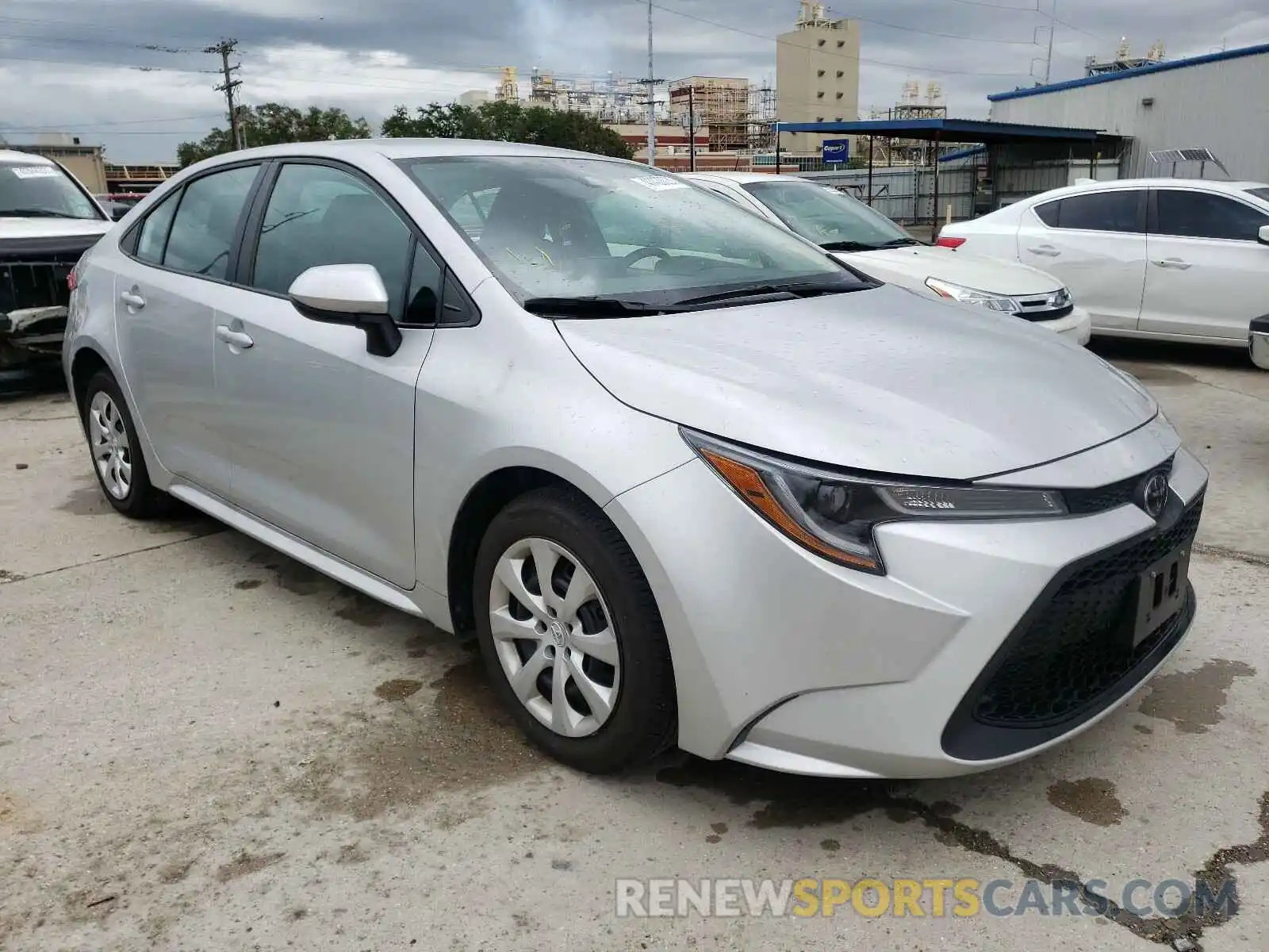 1 Photograph of a damaged car 5YFEPRAE1LP052277 TOYOTA COROLLA 2020