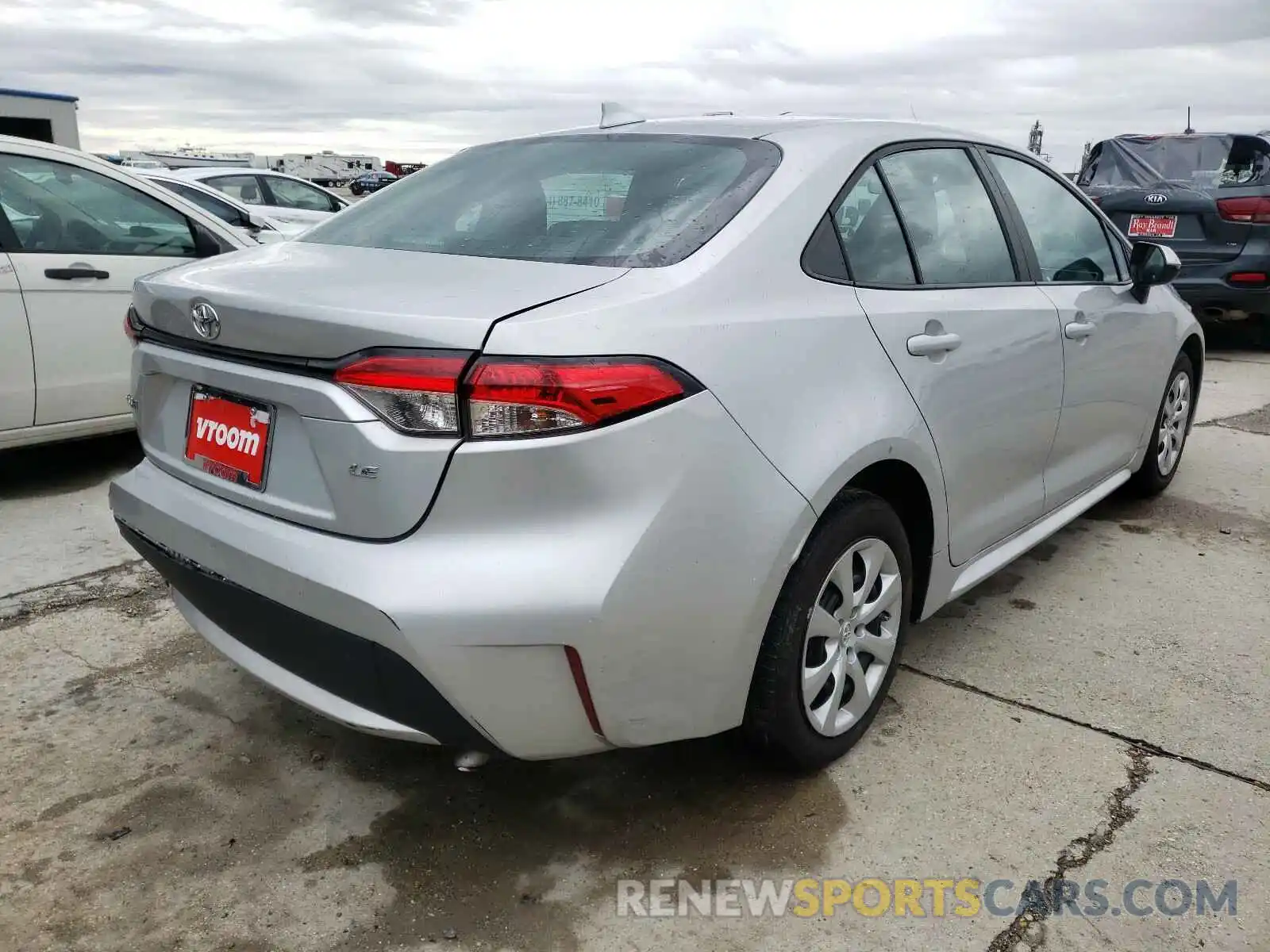 4 Photograph of a damaged car 5YFEPRAE1LP052277 TOYOTA COROLLA 2020