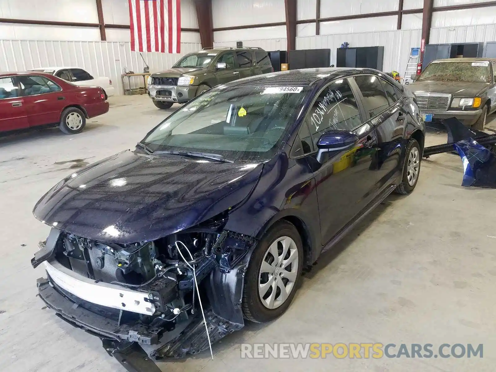 2 Photograph of a damaged car 5YFEPRAE1LP052831 TOYOTA COROLLA 2020