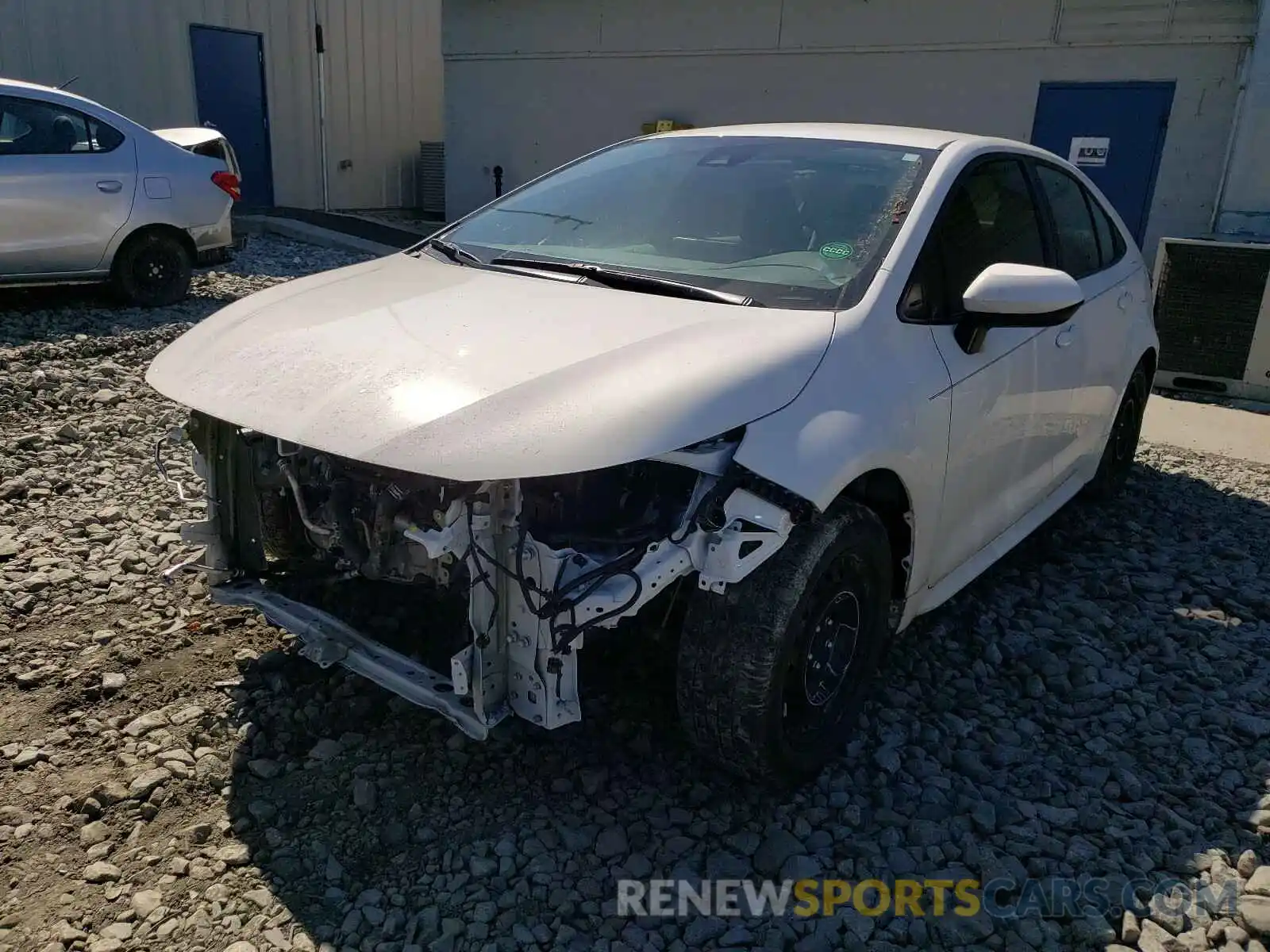 2 Photograph of a damaged car 5YFEPRAE1LP054708 TOYOTA COROLLA 2020