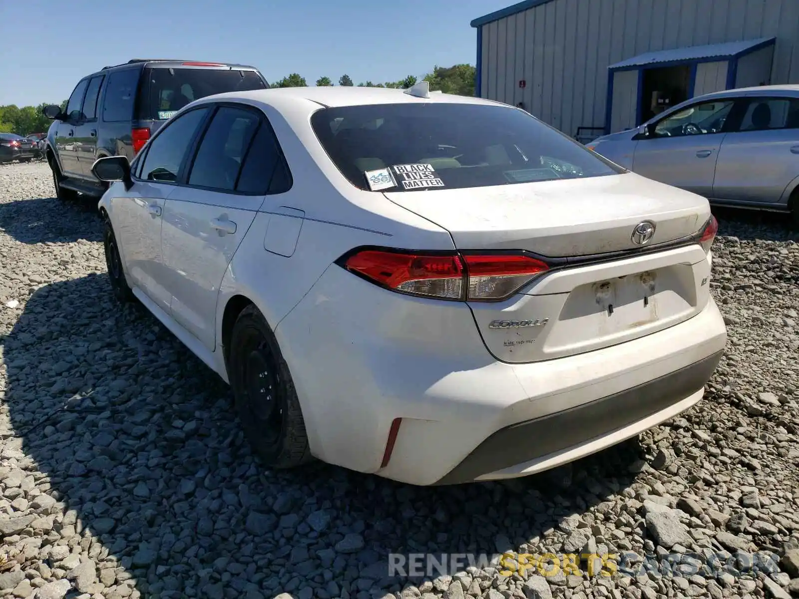 3 Photograph of a damaged car 5YFEPRAE1LP054708 TOYOTA COROLLA 2020