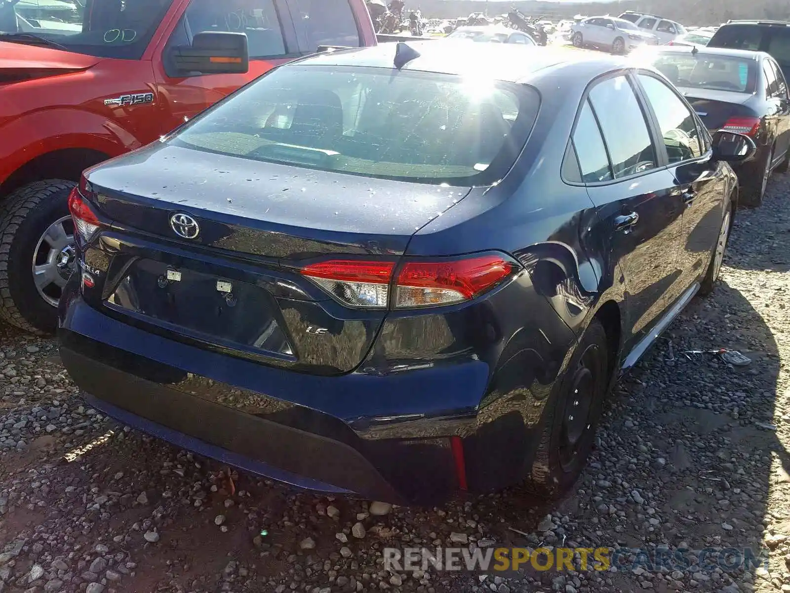 4 Photograph of a damaged car 5YFEPRAE1LP055308 TOYOTA COROLLA 2020