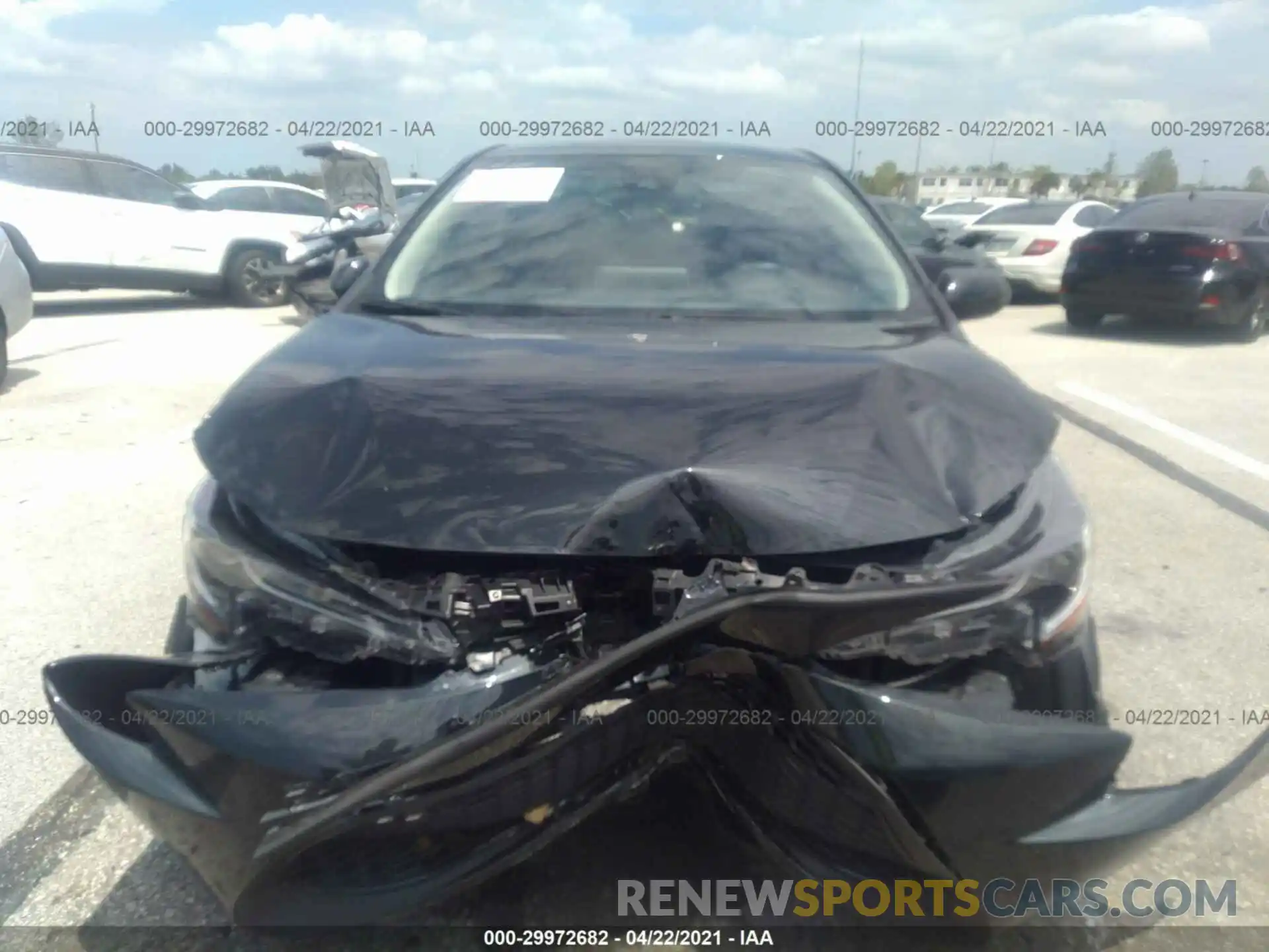 6 Photograph of a damaged car 5YFEPRAE1LP055339 TOYOTA COROLLA 2020