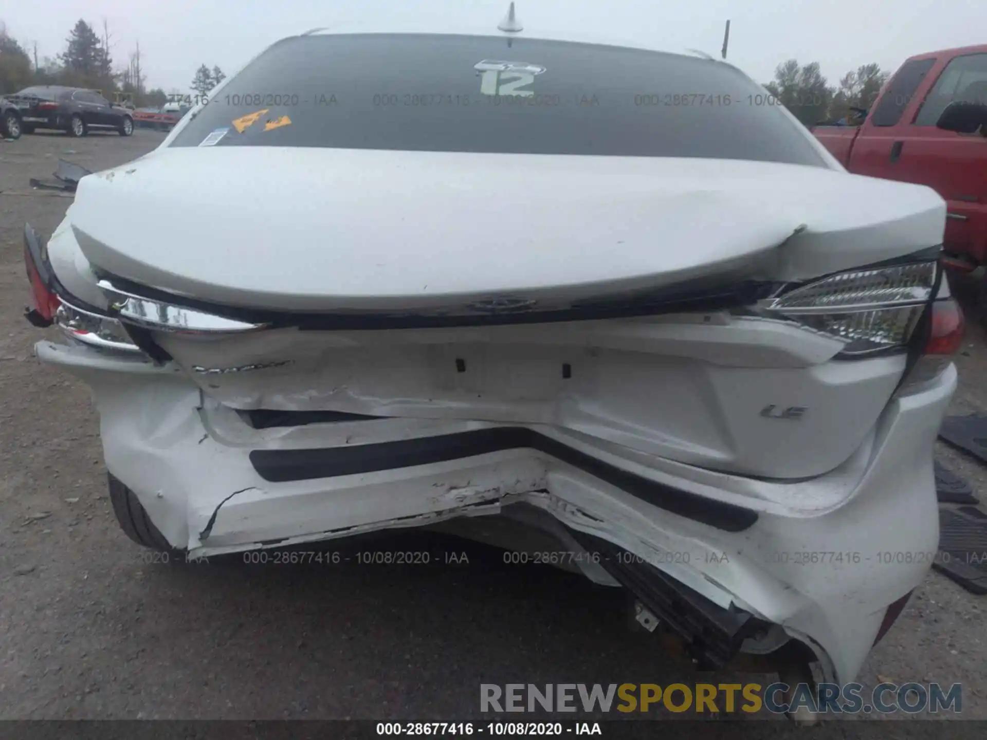 6 Photograph of a damaged car 5YFEPRAE1LP055647 TOYOTA COROLLA 2020