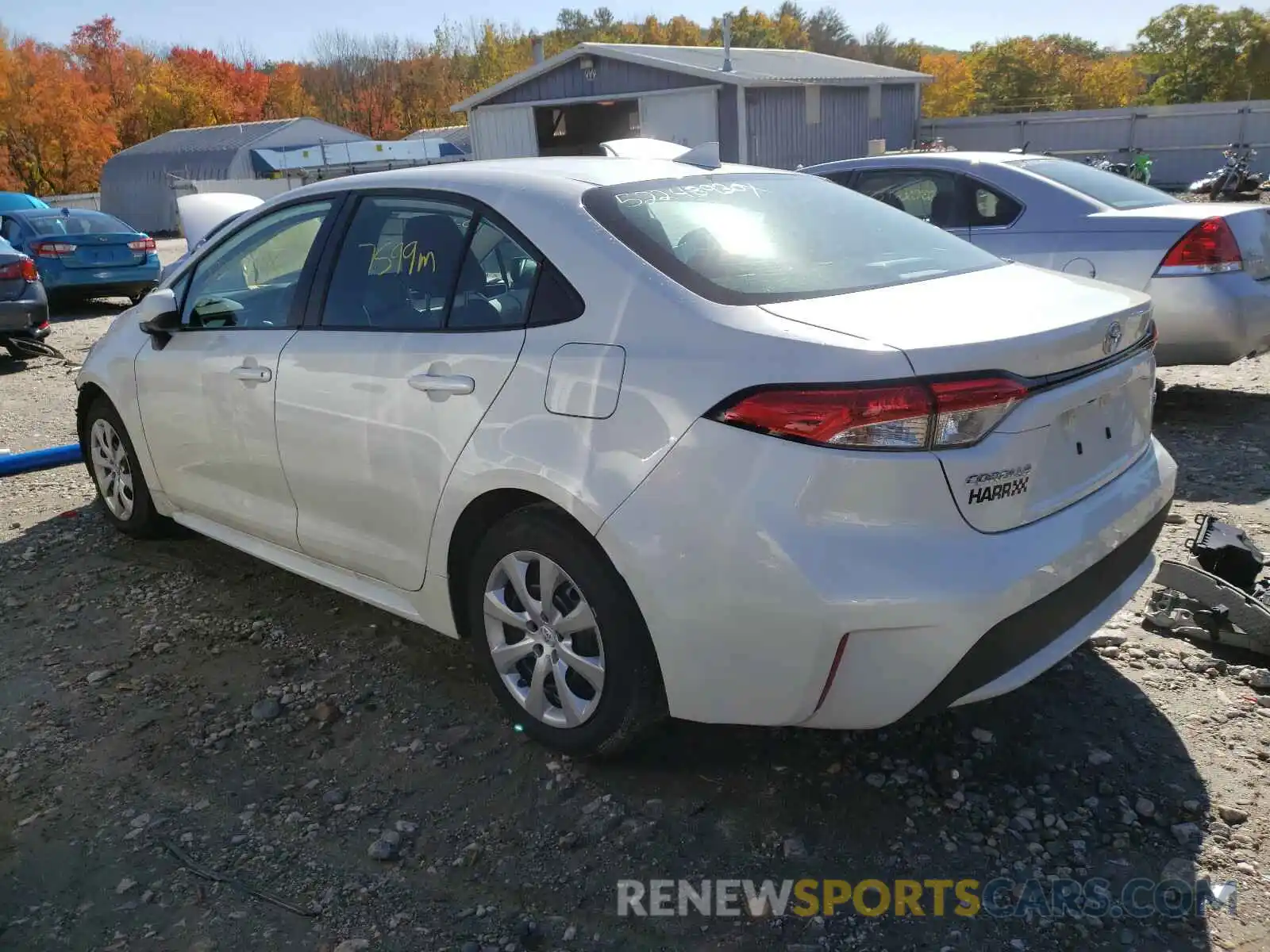 3 Photograph of a damaged car 5YFEPRAE1LP056488 TOYOTA COROLLA 2020