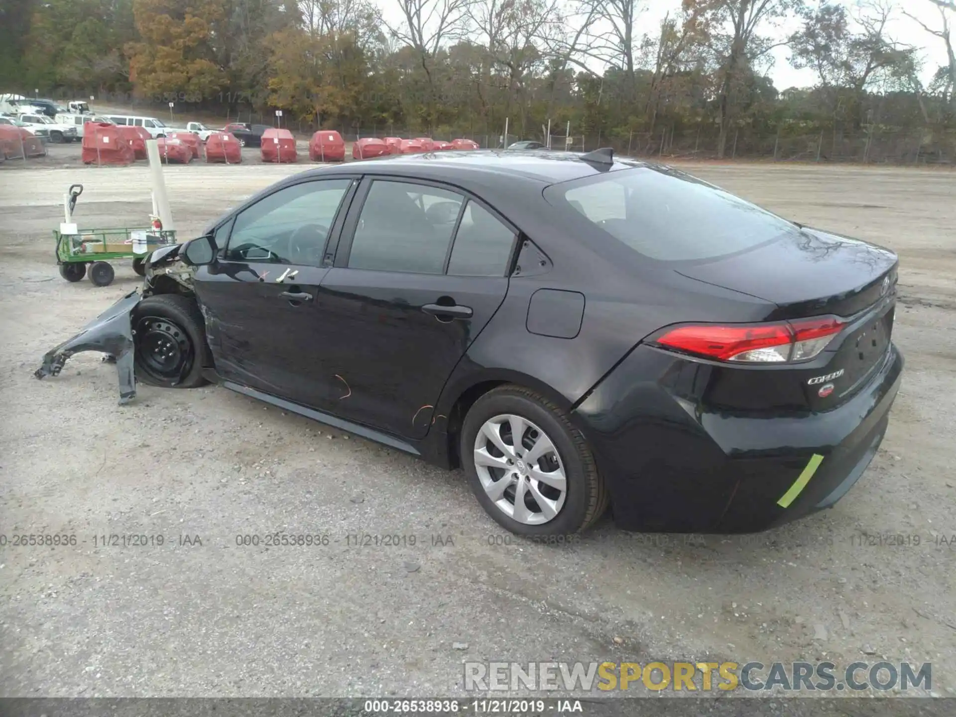 3 Photograph of a damaged car 5YFEPRAE1LP057253 TOYOTA COROLLA 2020