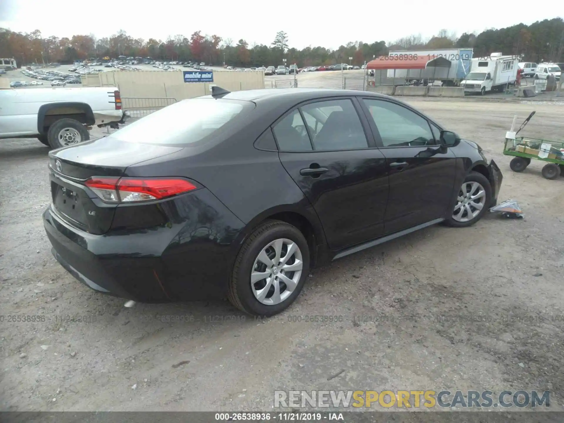 4 Photograph of a damaged car 5YFEPRAE1LP057253 TOYOTA COROLLA 2020