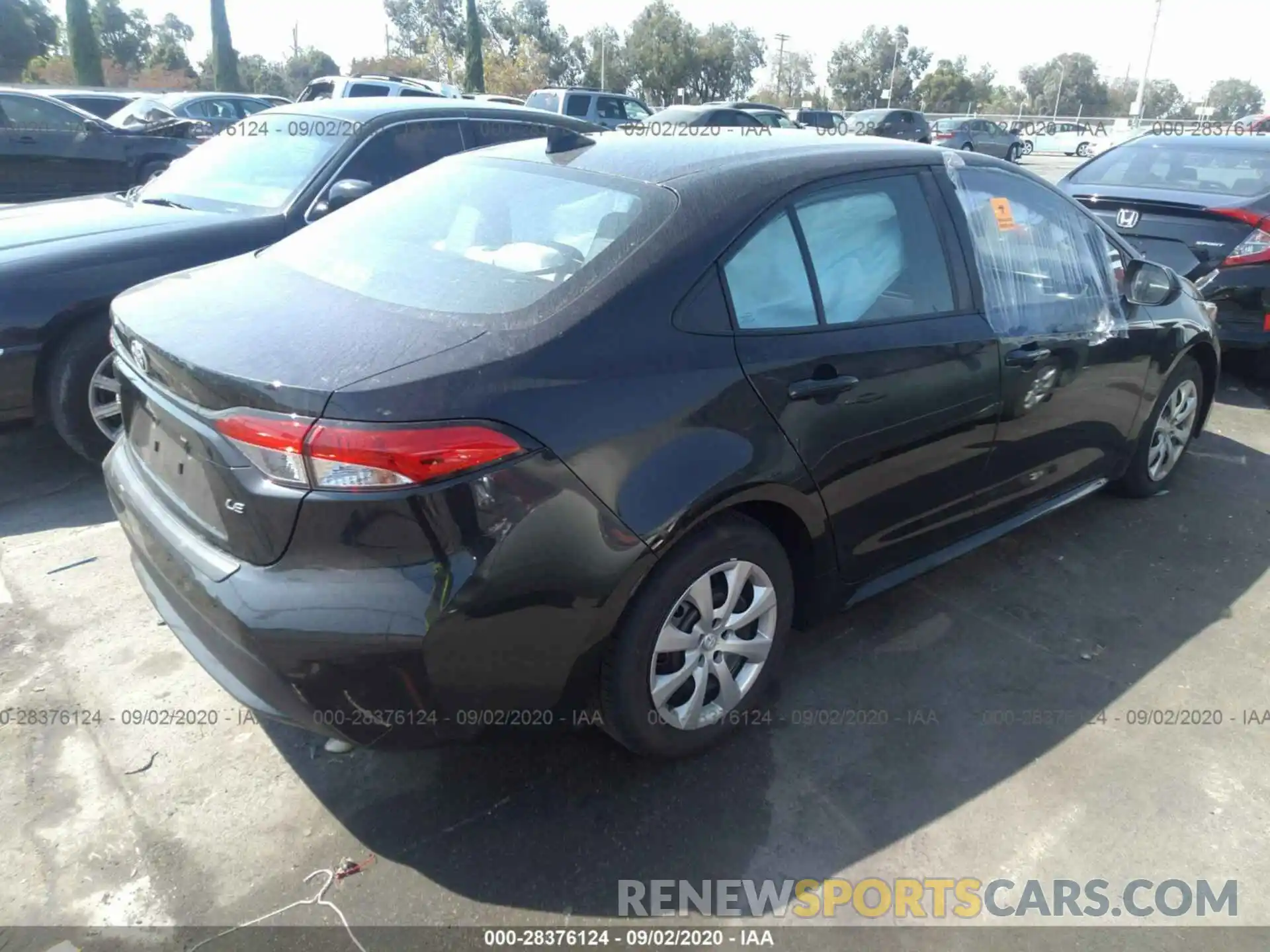 4 Photograph of a damaged car 5YFEPRAE1LP058175 TOYOTA COROLLA 2020